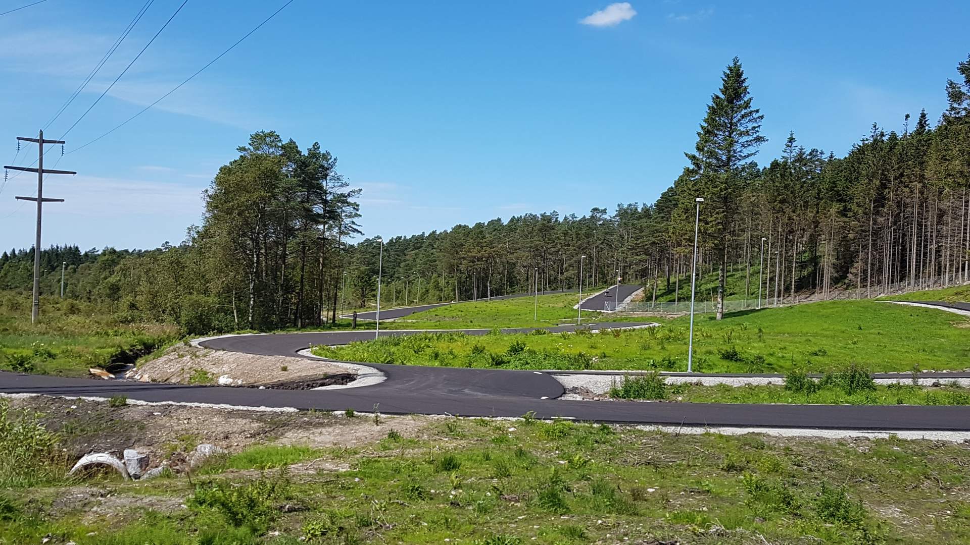 Roller ski track - Rogaland Sparebank Arena