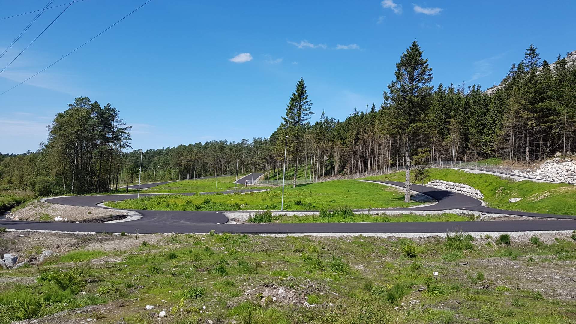 Roller ski track - Rogaland Sparebank Arena