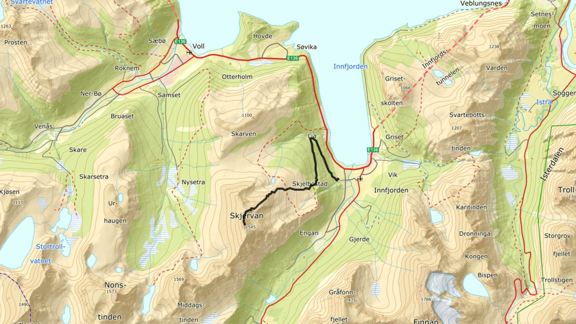 Skjervan (1545 moh.)