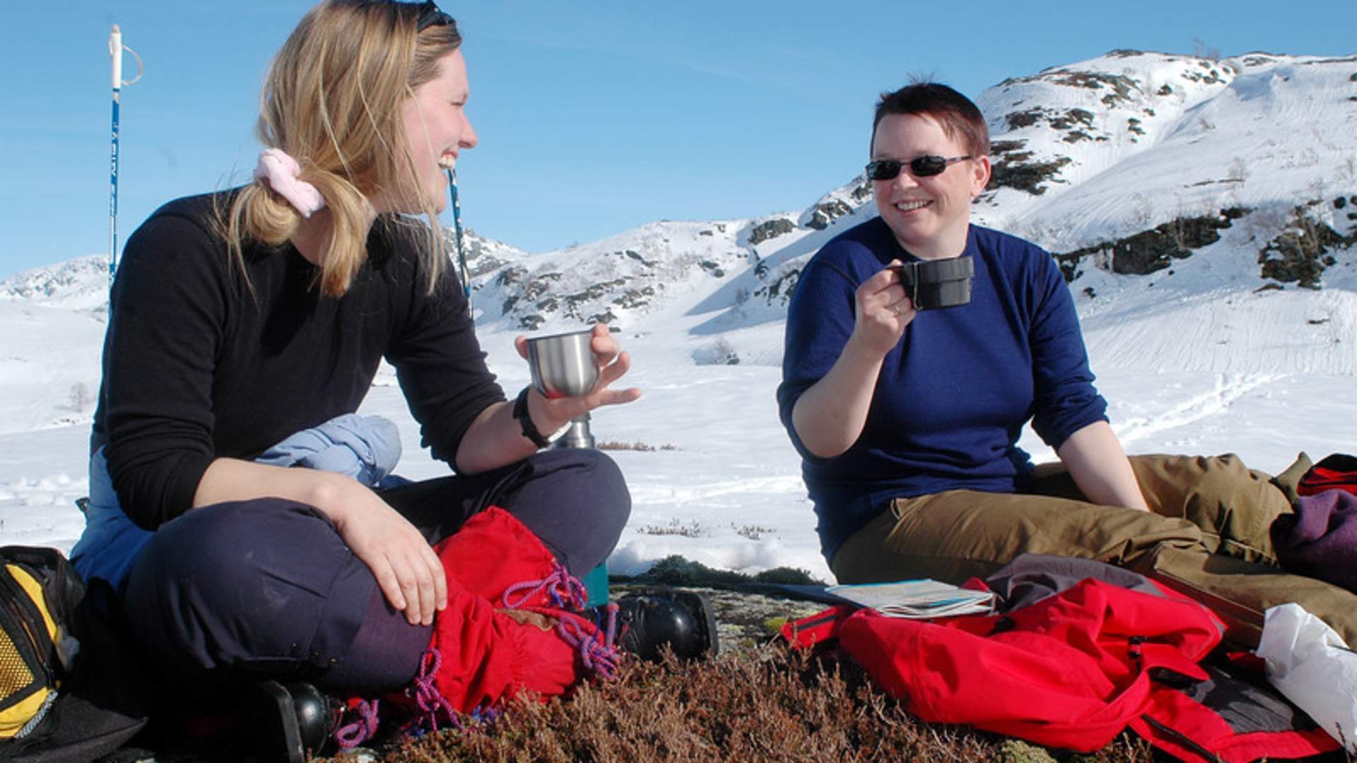 Mosvatnet lysløype og skiområde i Suldal
