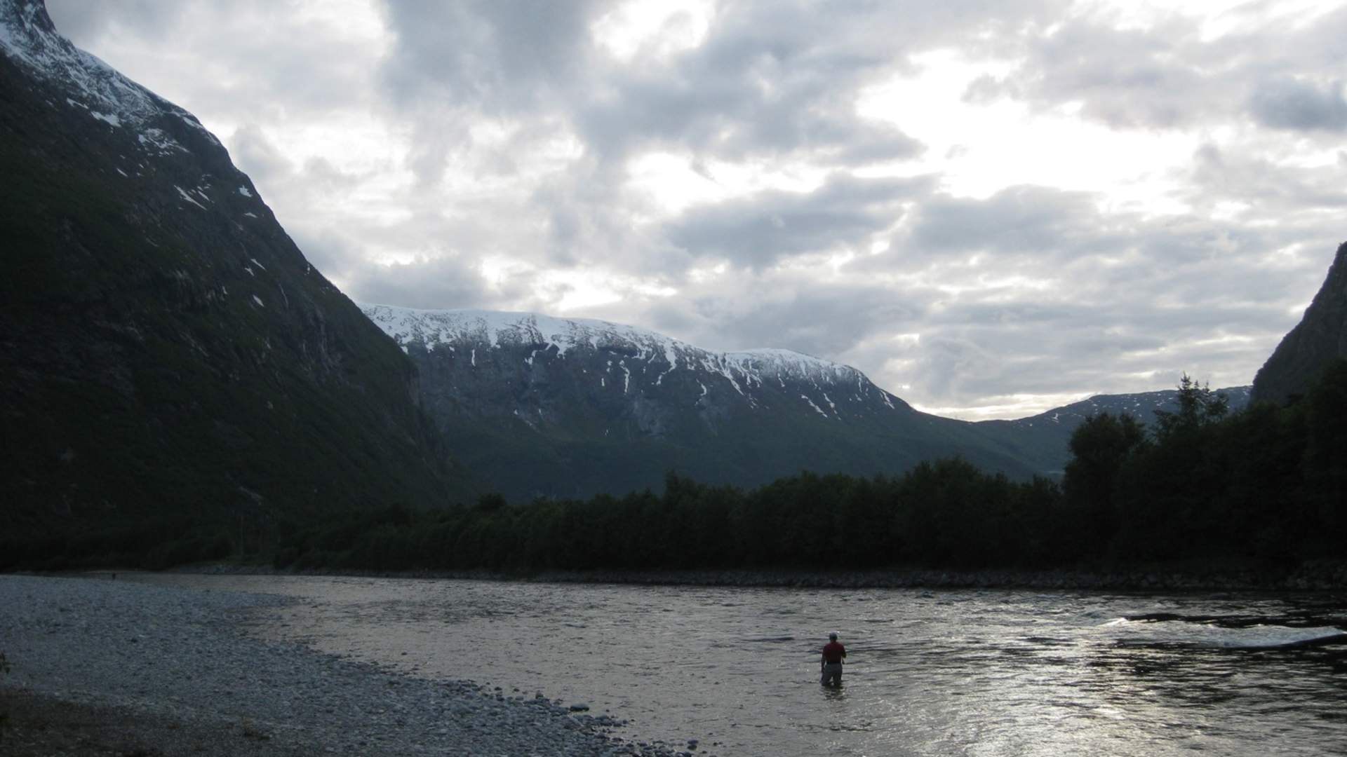 Fishing from Trædal Hotel
