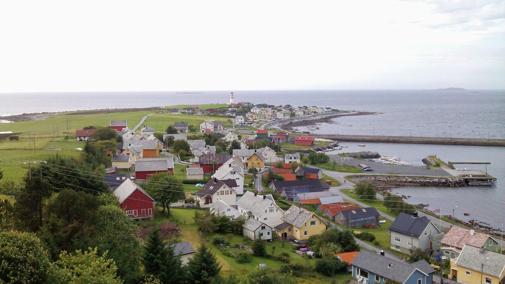 Alnes fishing village