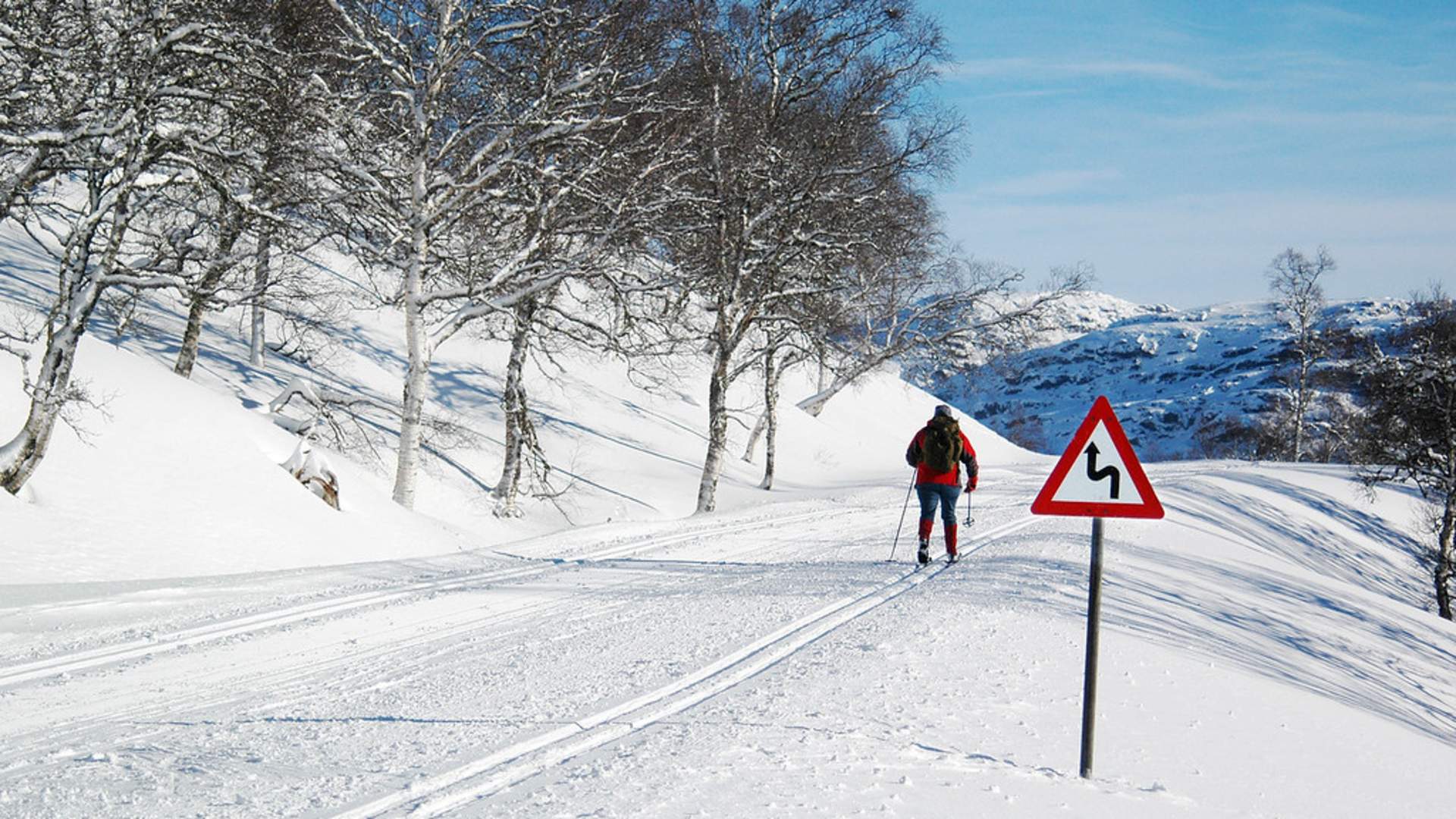 Mosvatnet lysløype og skiområde i Suldal
