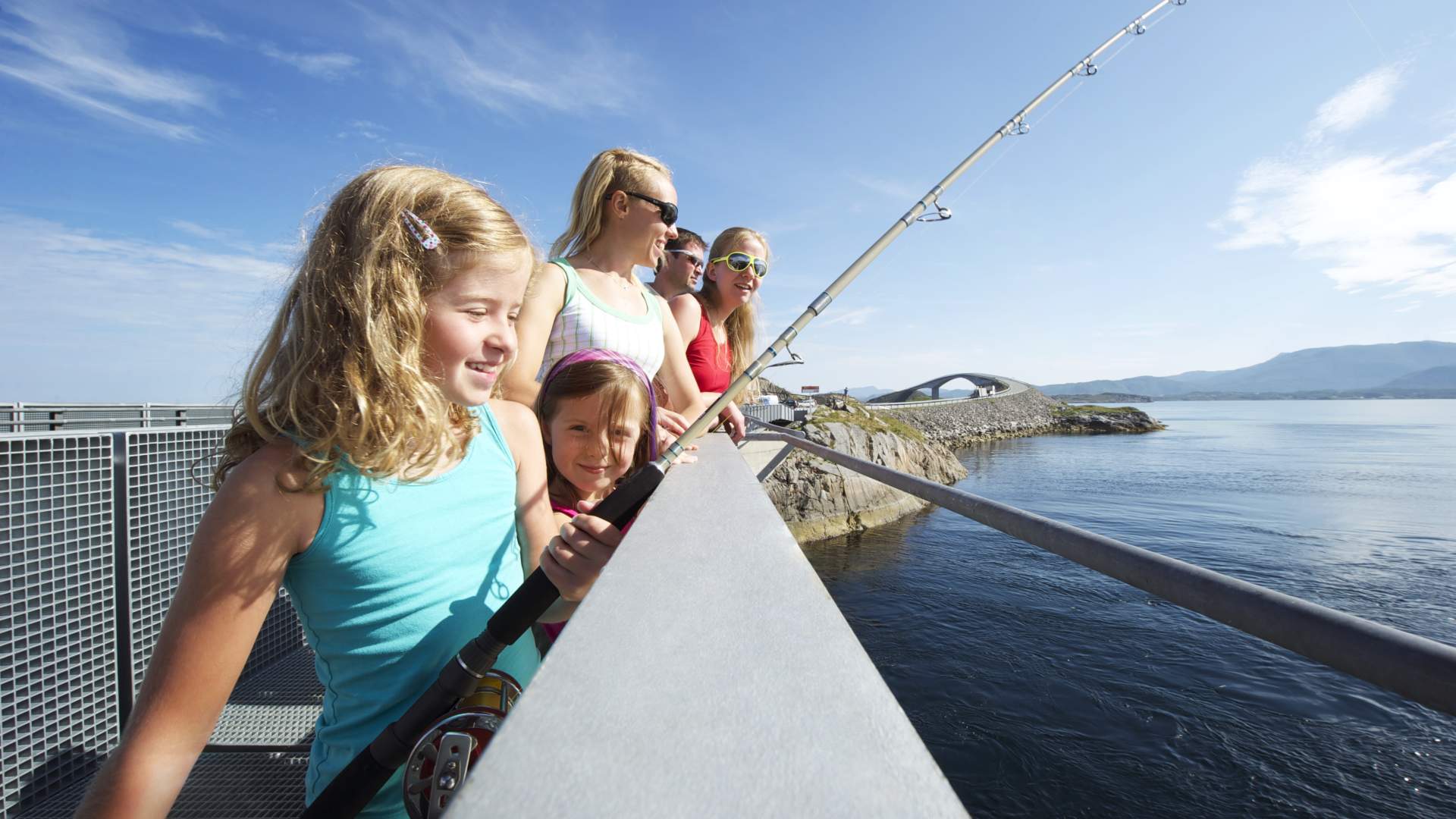 Angeln auf eigene Faust an der Atlantikstraße