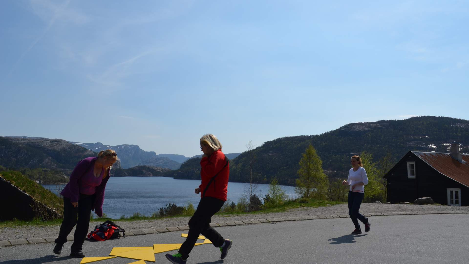 Teambuilding at Preikestolen Basecamp