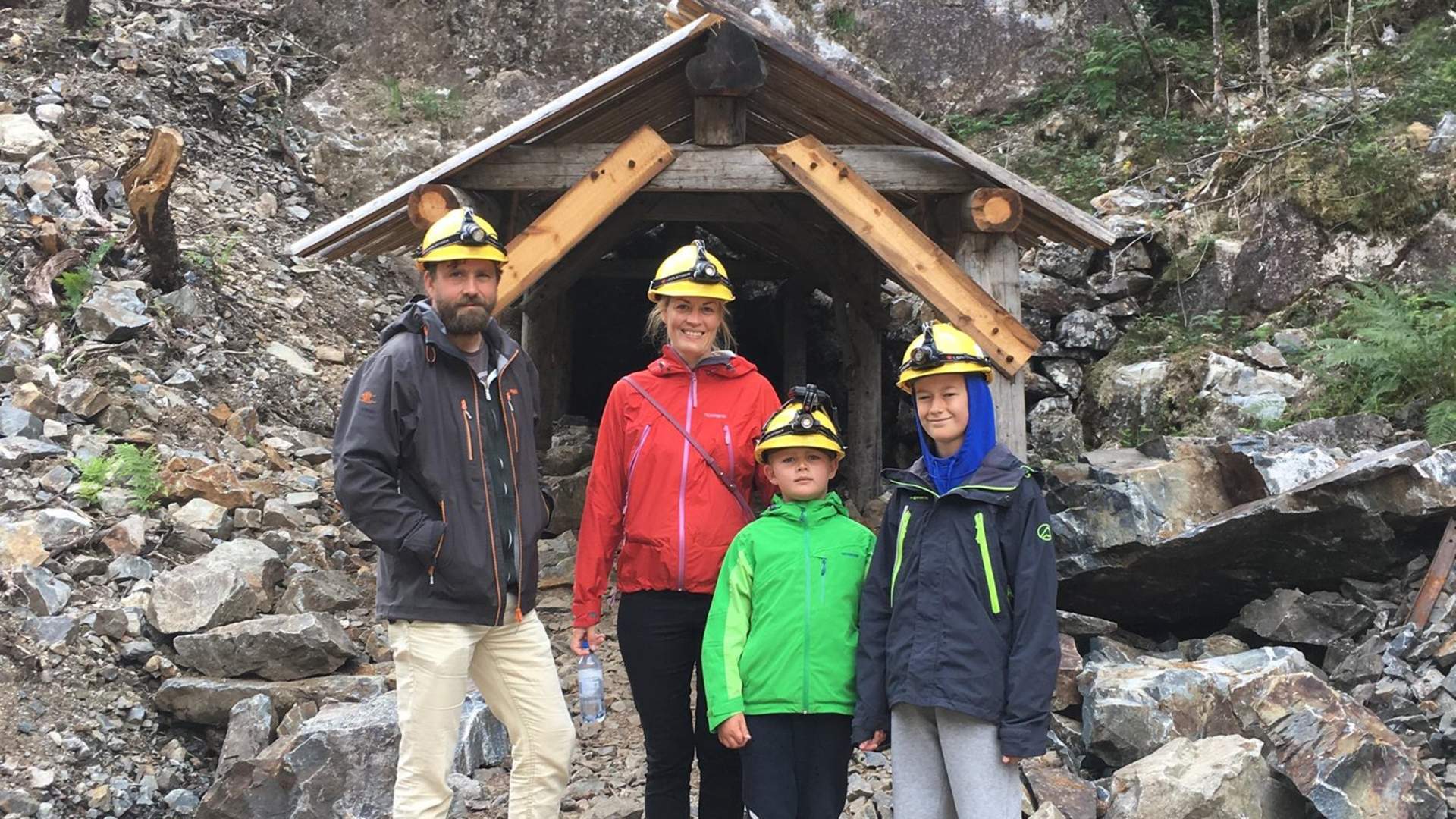 Gruvevandring i Sauda