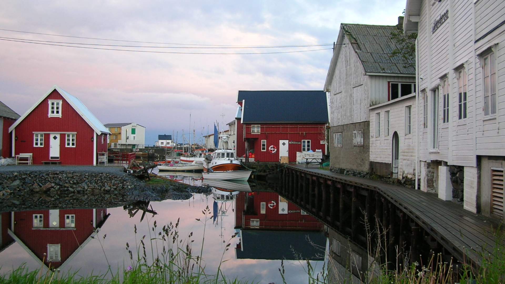 Fishing village Veiholmen