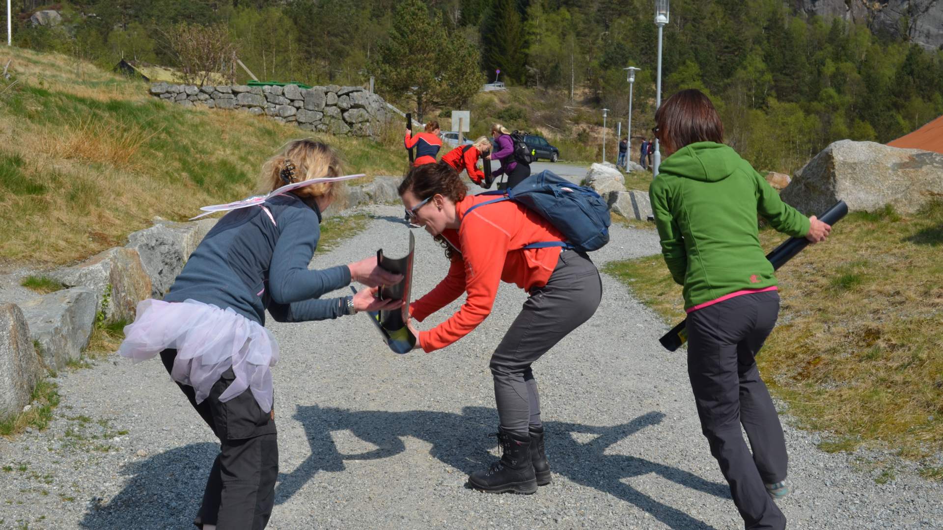 Teambuilding at Preikestolen Basecamp