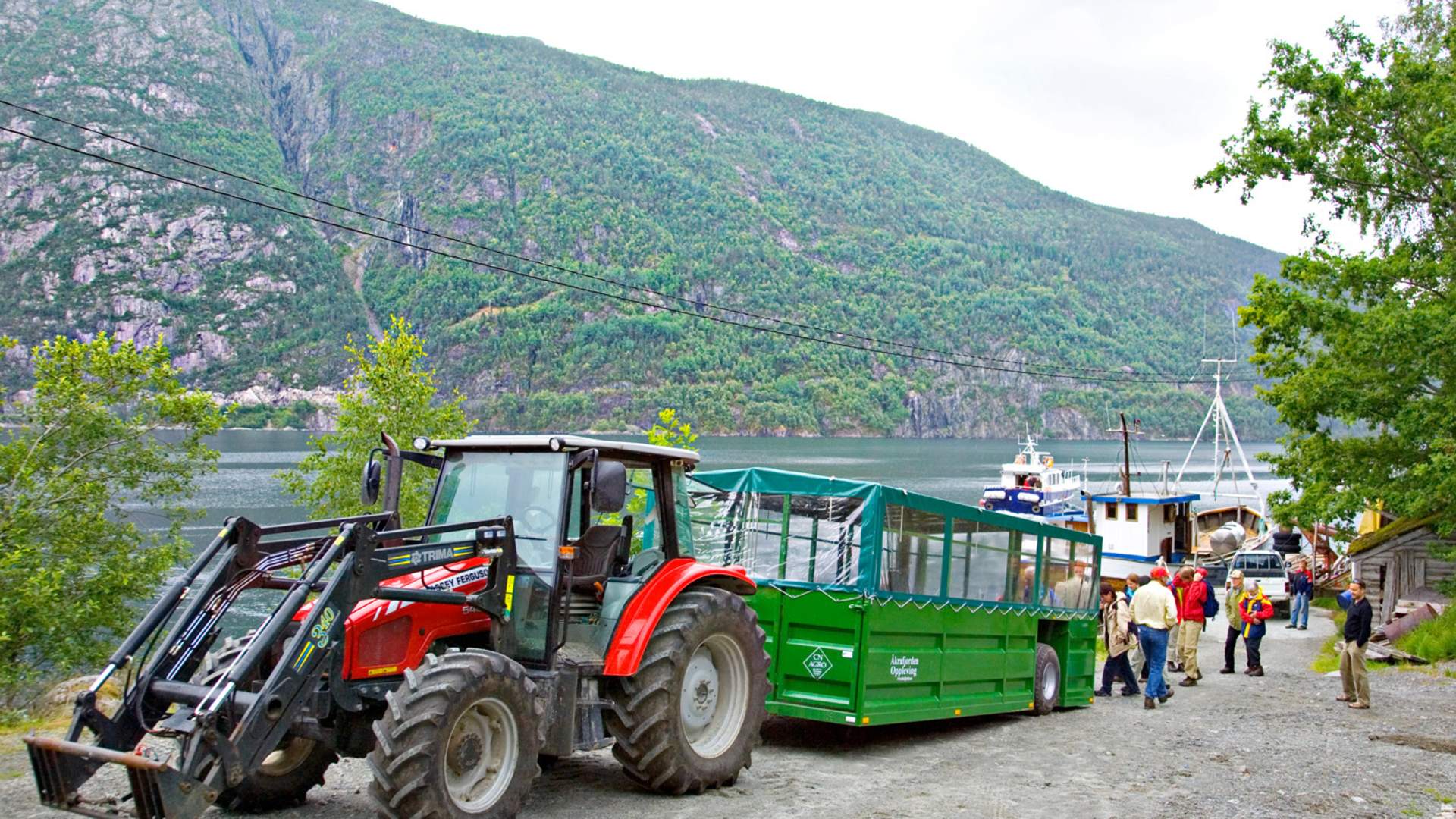 Tractor Safari to Eikemo Mountain Farm for groups