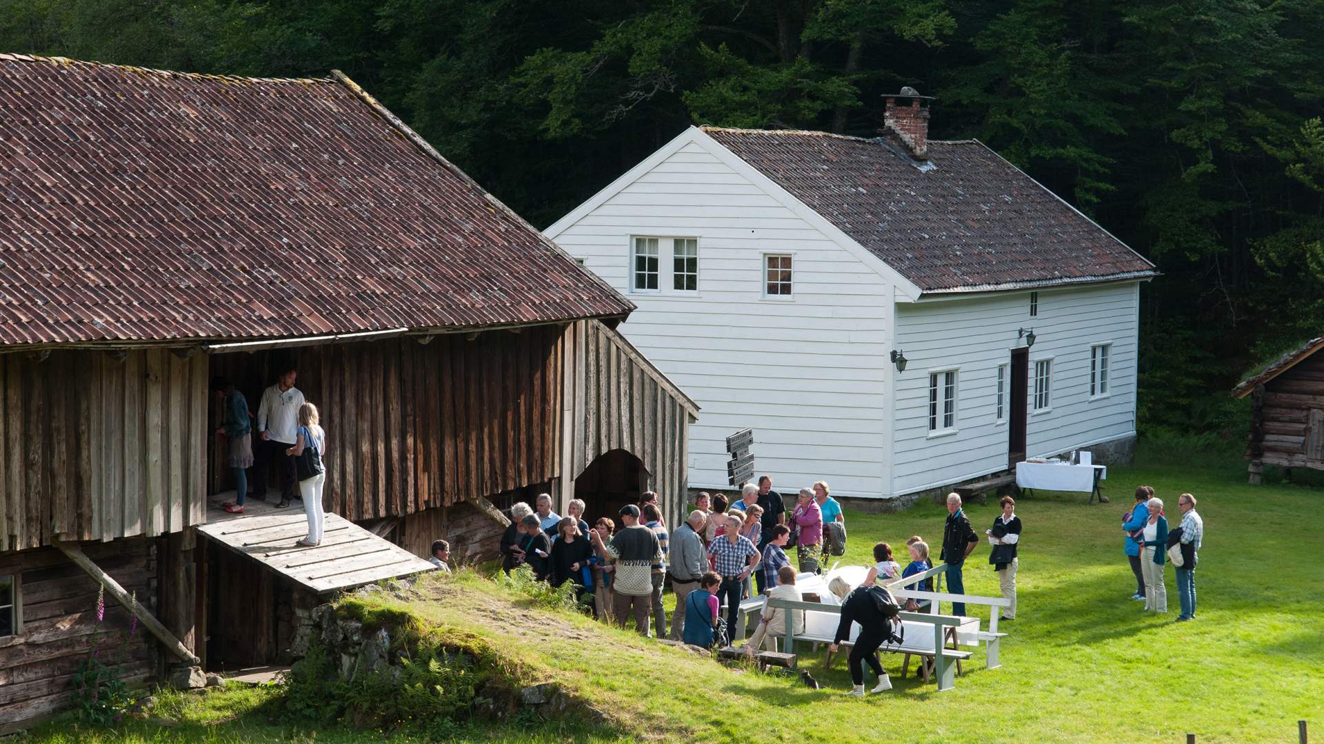 Kolbeinstveit - a living museum farm in Suldal (Ryfylkemuseet)