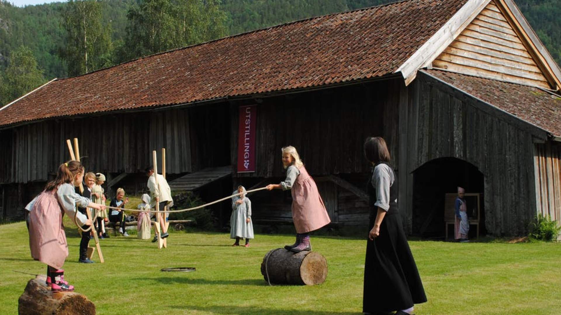 Kolbeinstveit - a living museum farm in Suldal (Ryfylkemuseet)