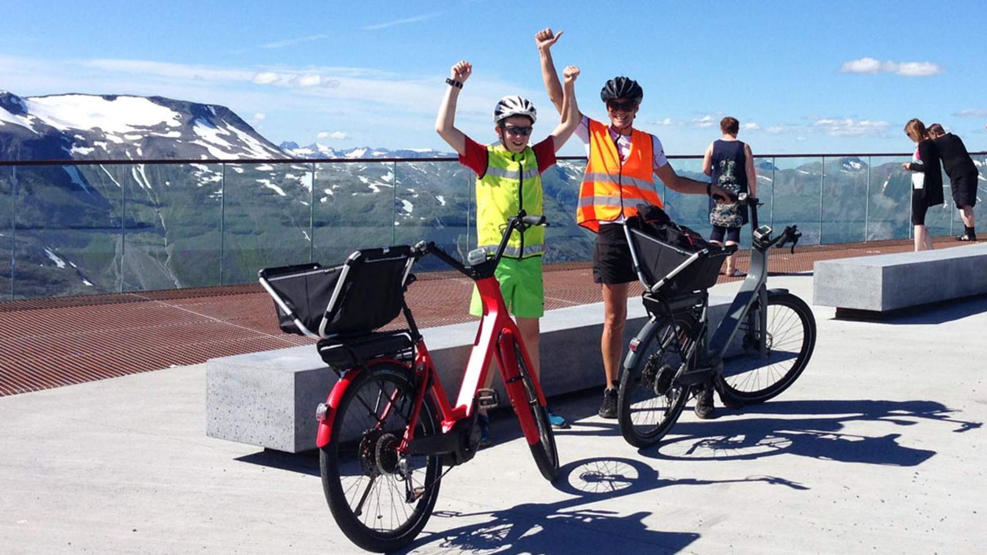 E- bike tour to Mt Dalsnibba in Geiranger