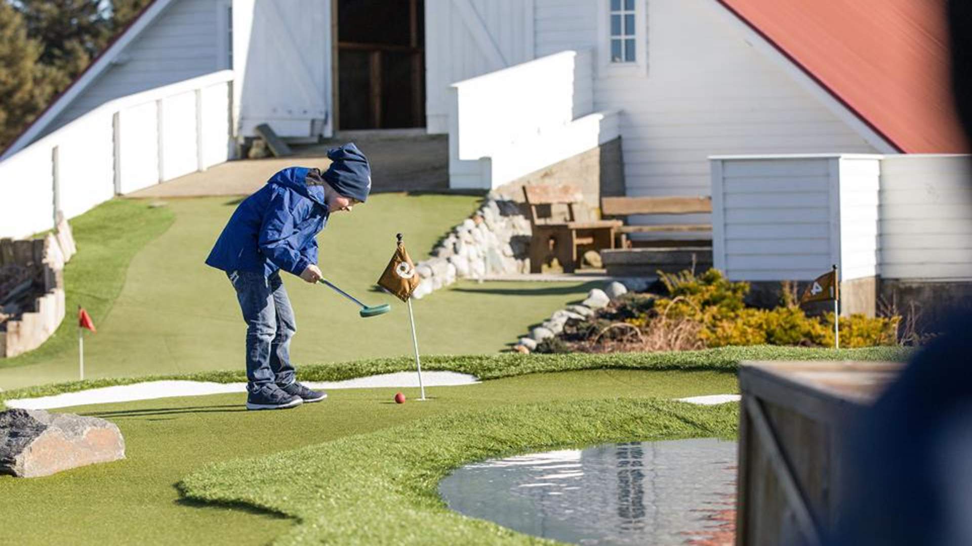 Minigolfen Familienpark auf Karmøy