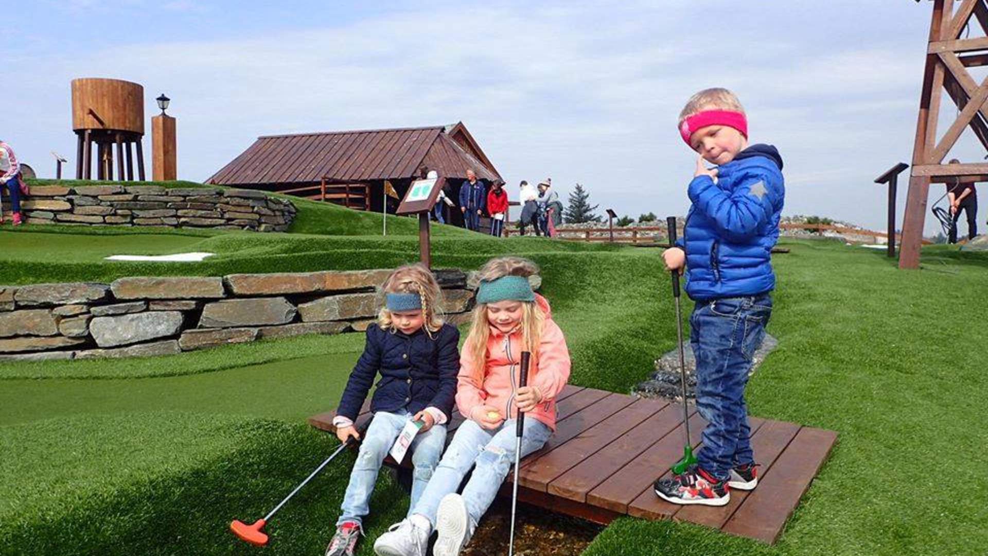 Minigolfen Familienpark auf Karmøy