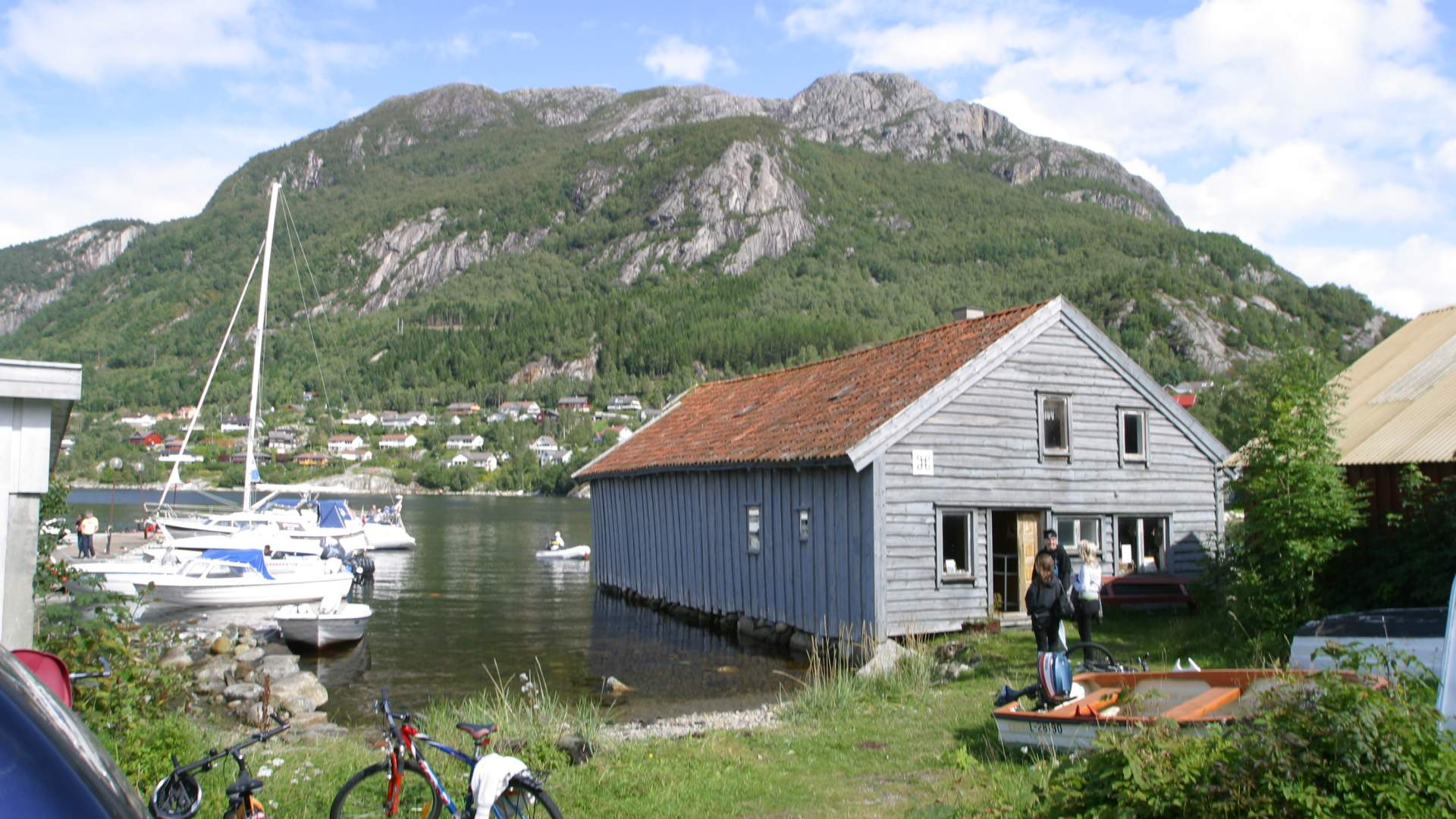 Sjøhuset i Bergevik på Forsand (Ryfylkemuseet)