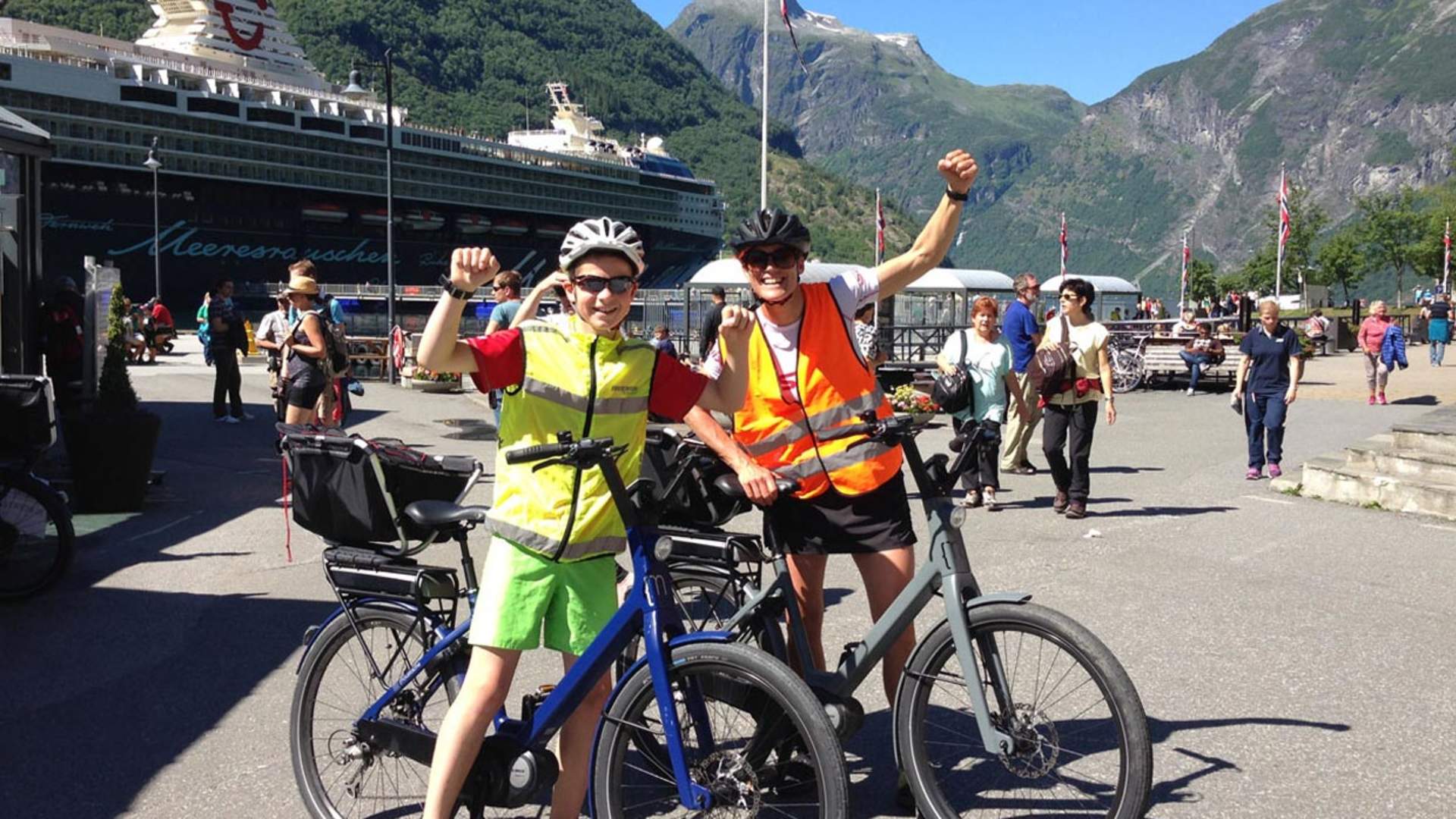 E- bike tour to Mt Dalsnibba in Geiranger