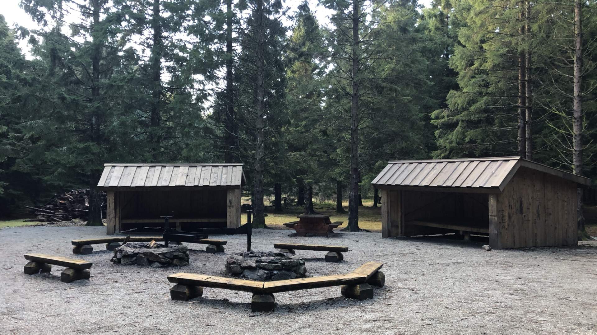 Gapahukene på Gramstad