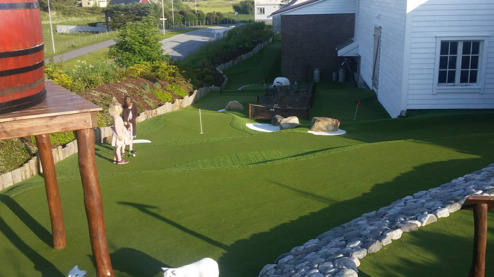 Minigolfen Familienpark auf Karmøy