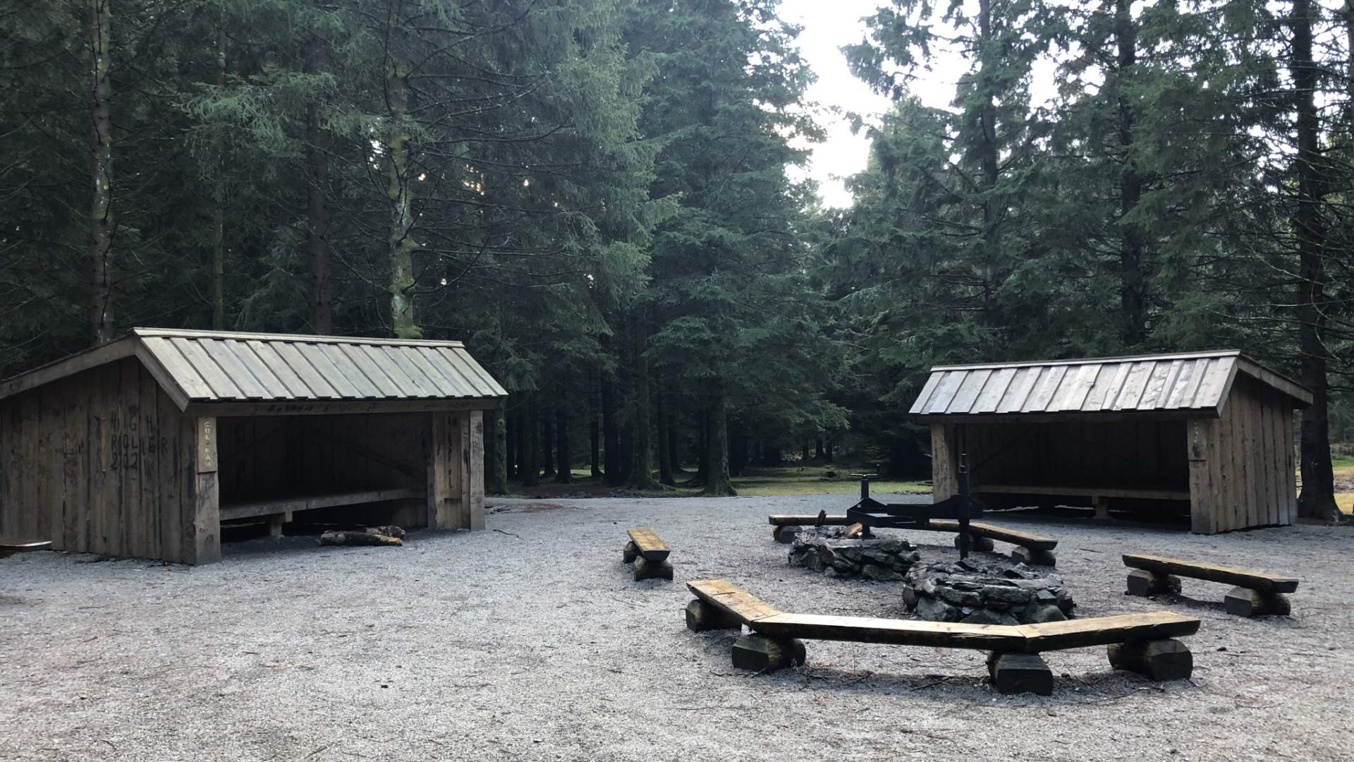 Gapahukene på Gramstad