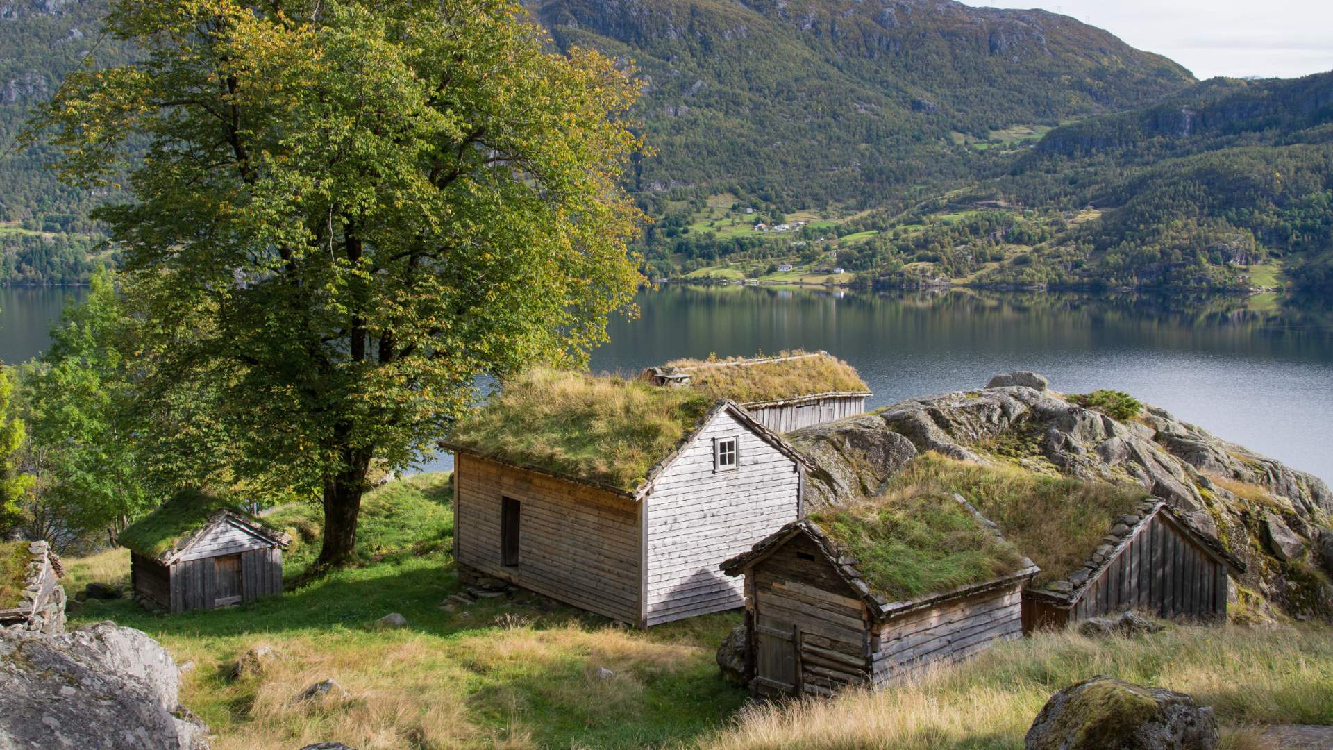 Røynevarden ved Suldalsvatnet (Ryfylkemuseet)