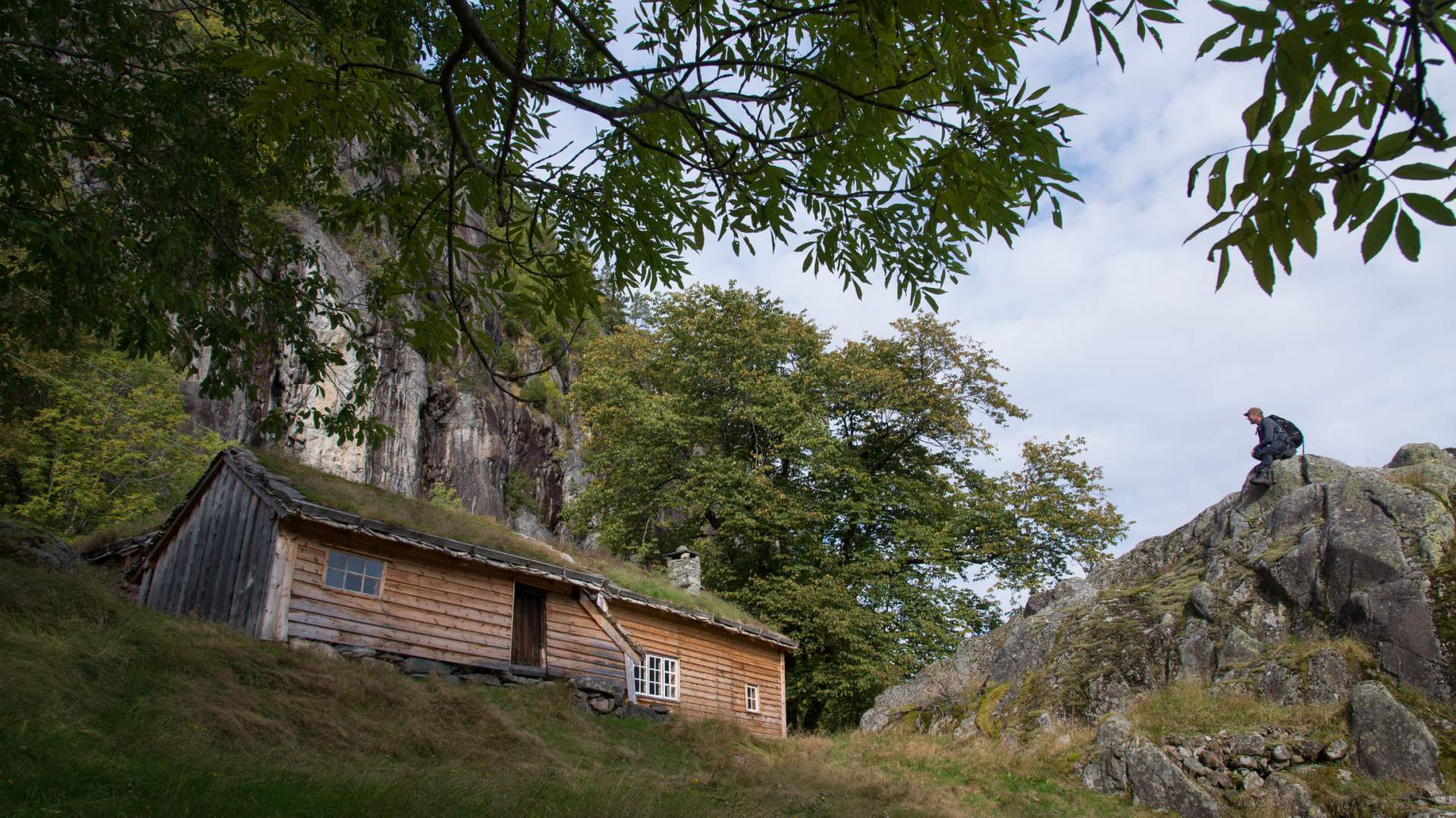 Røynevarden ved Suldalsvatnet (Ryfylkemuseet)