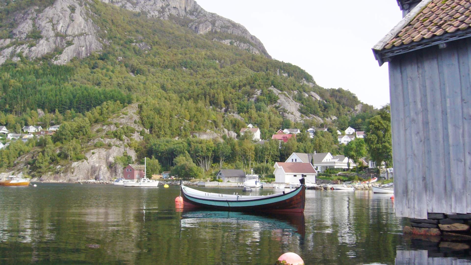 Sjøhuset i Bergevik på Forsand (Ryfylkemuseet)