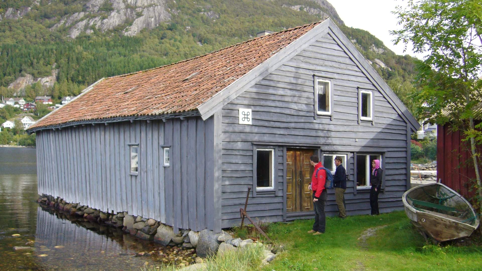 Sjøhuset i Bergevik på Forsand (Ryfylkemuseet)