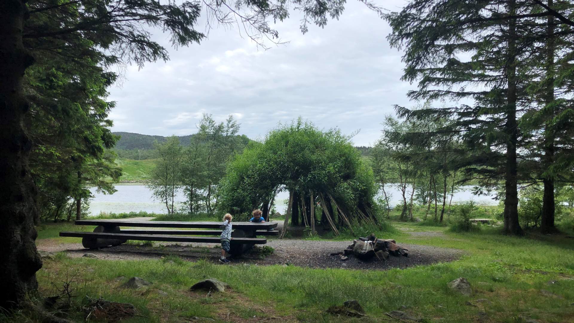 Gapahukene på Gramstad
