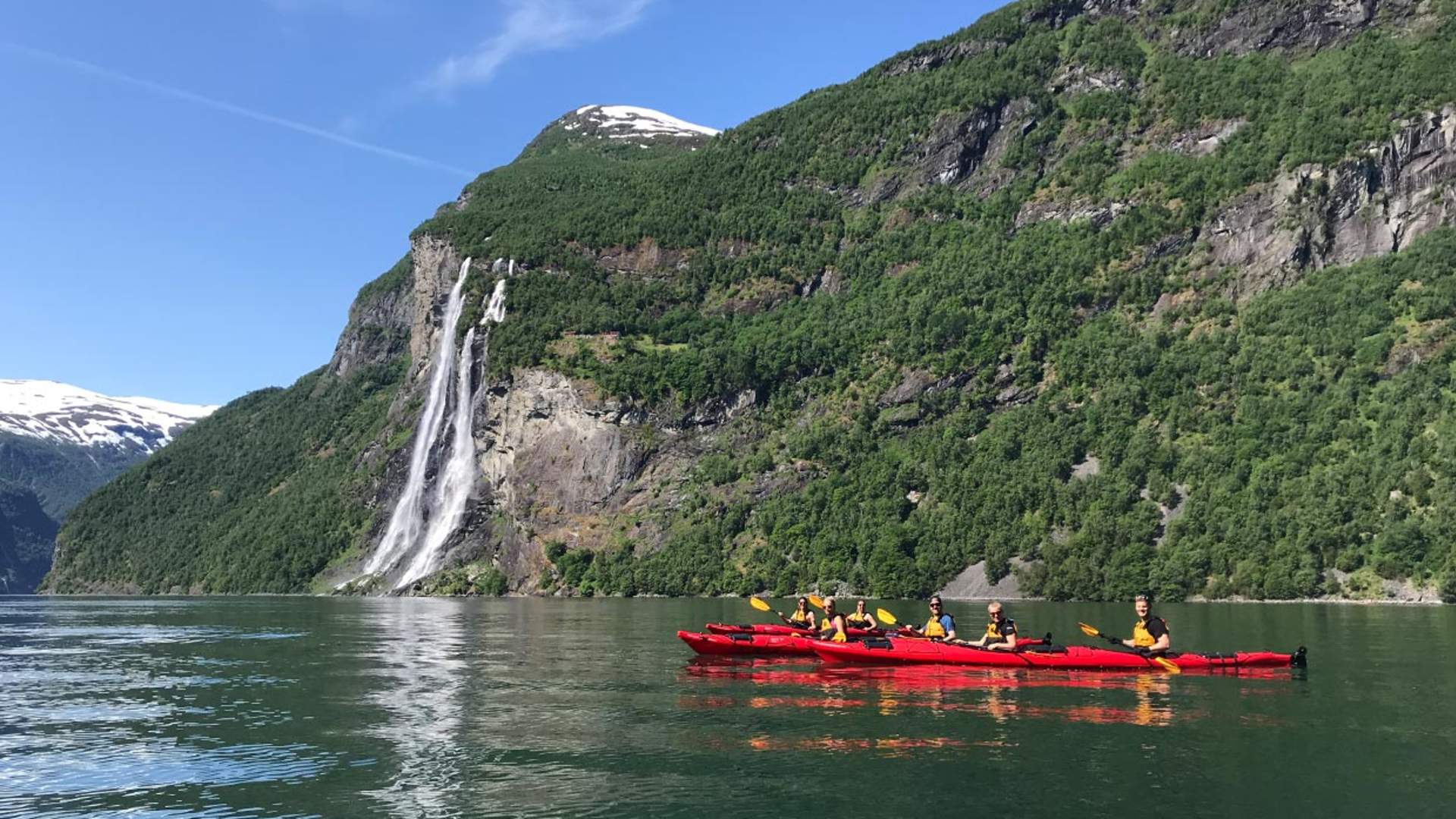 The Seven Sisters waterfall tour - Geiranger Kayak Center