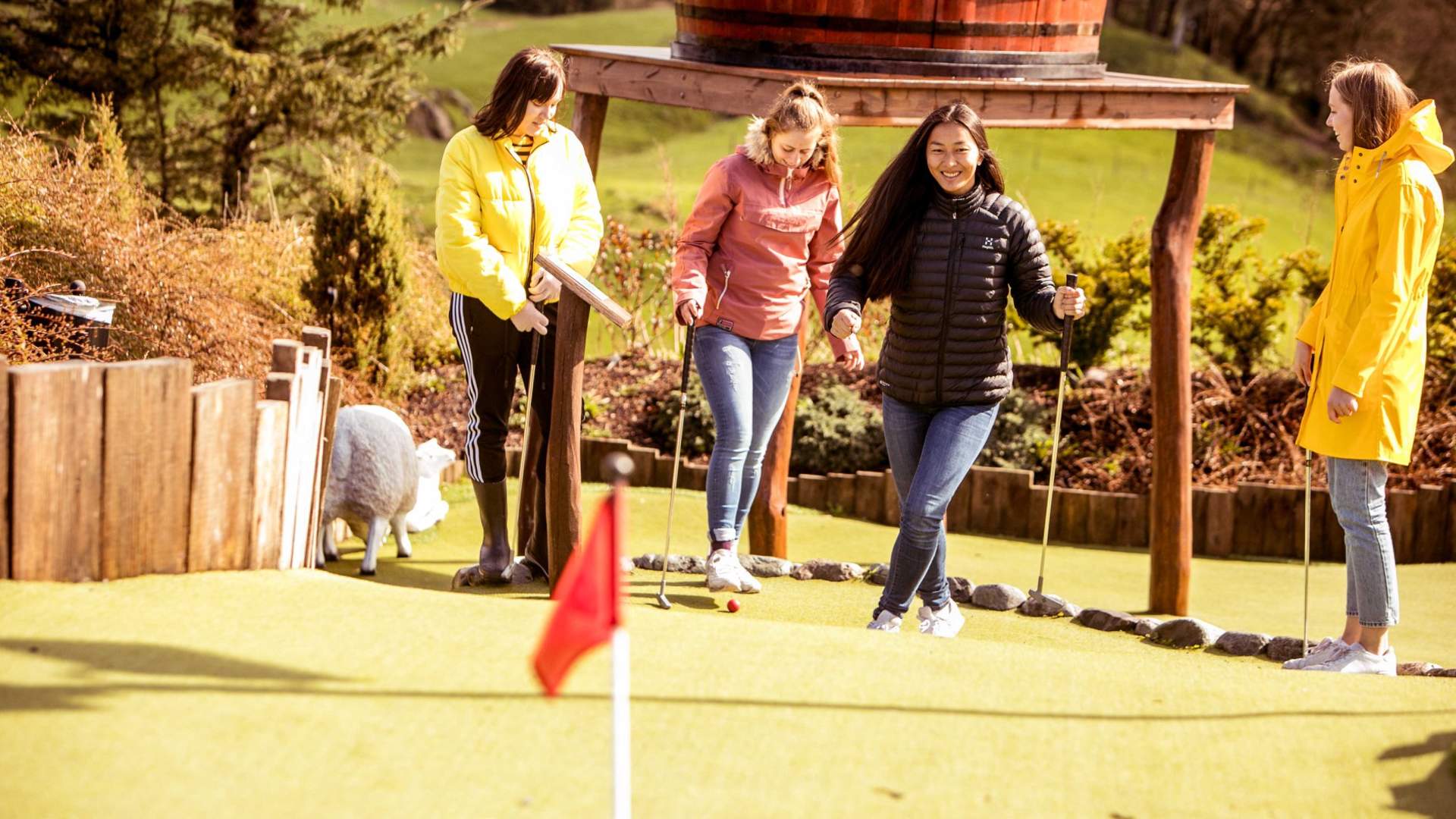 Minigolfen familiepark på Karmøy