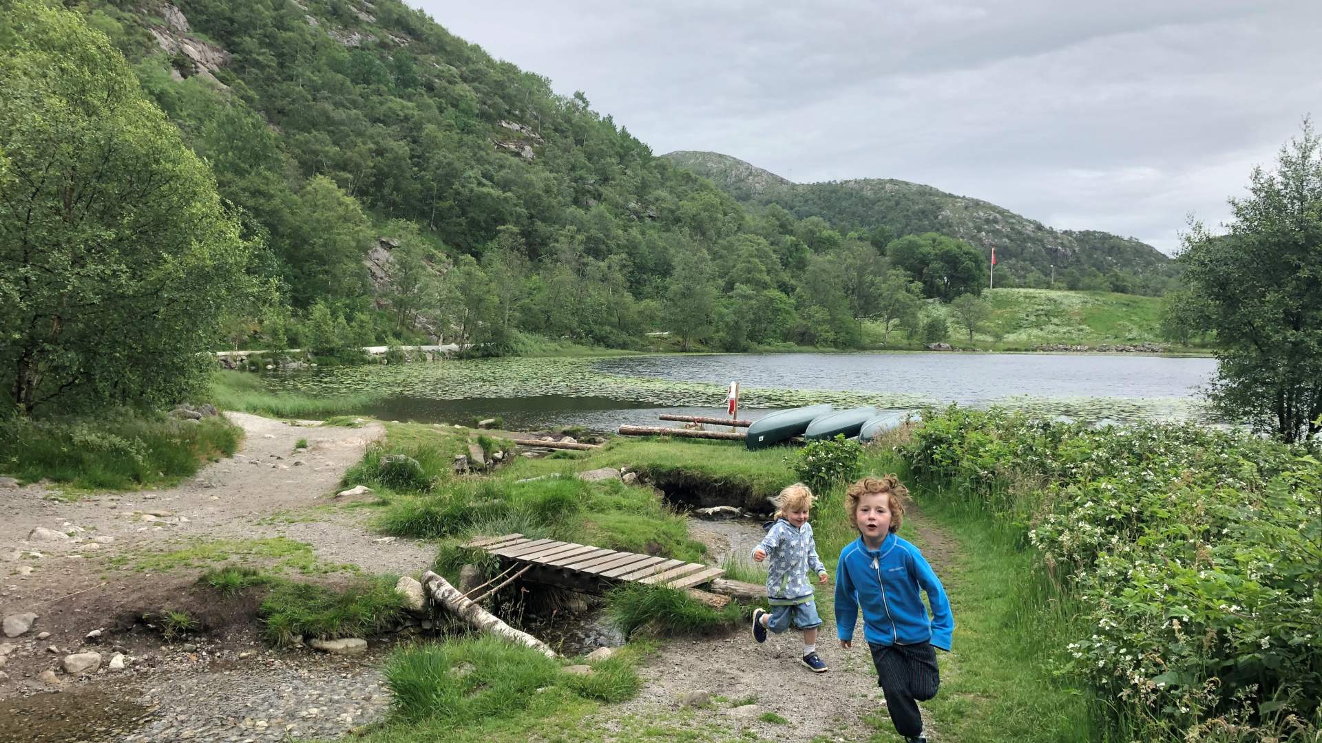 Gapahukene på Gramstad