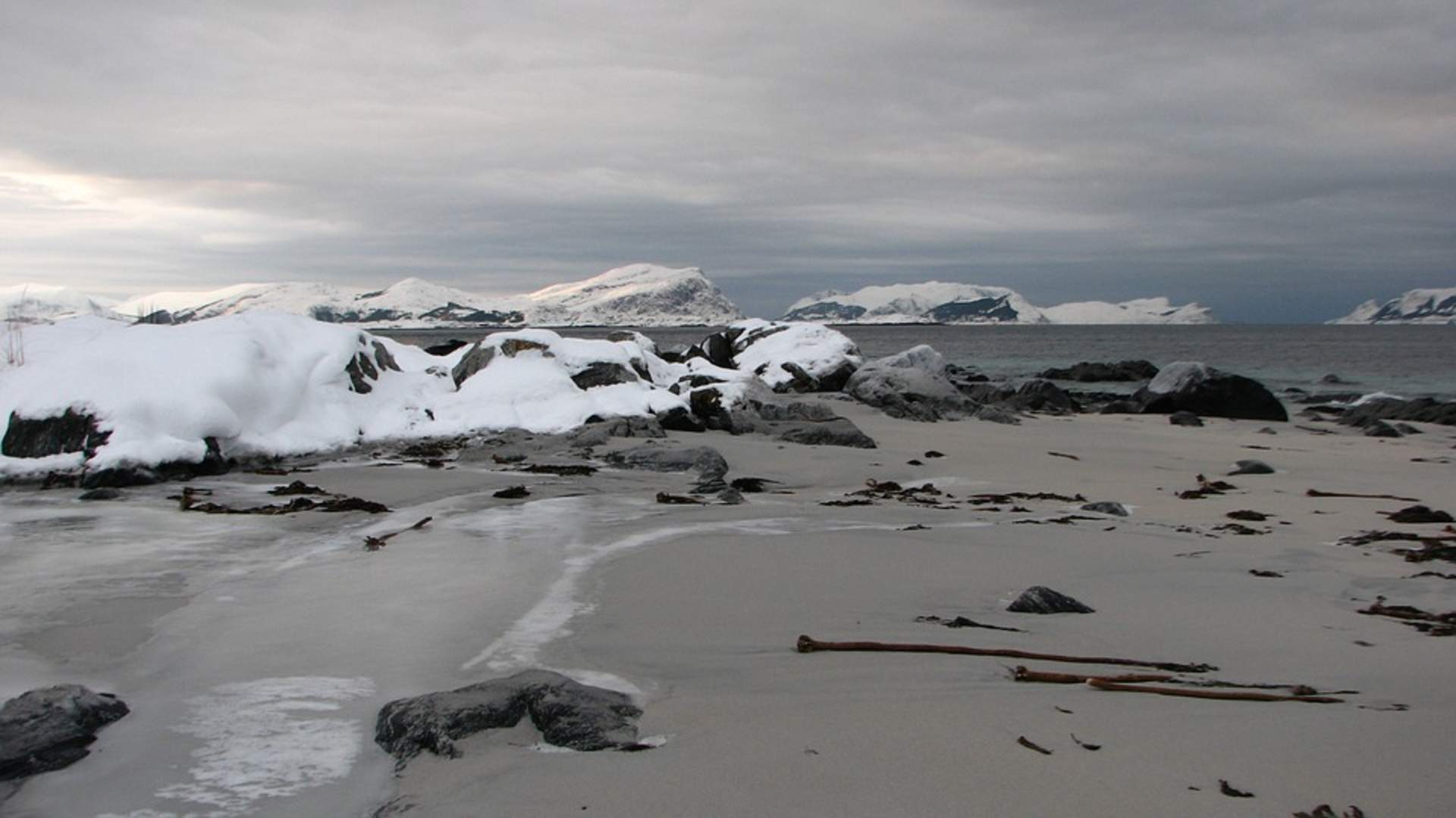 Roppesanden Beach at Flø