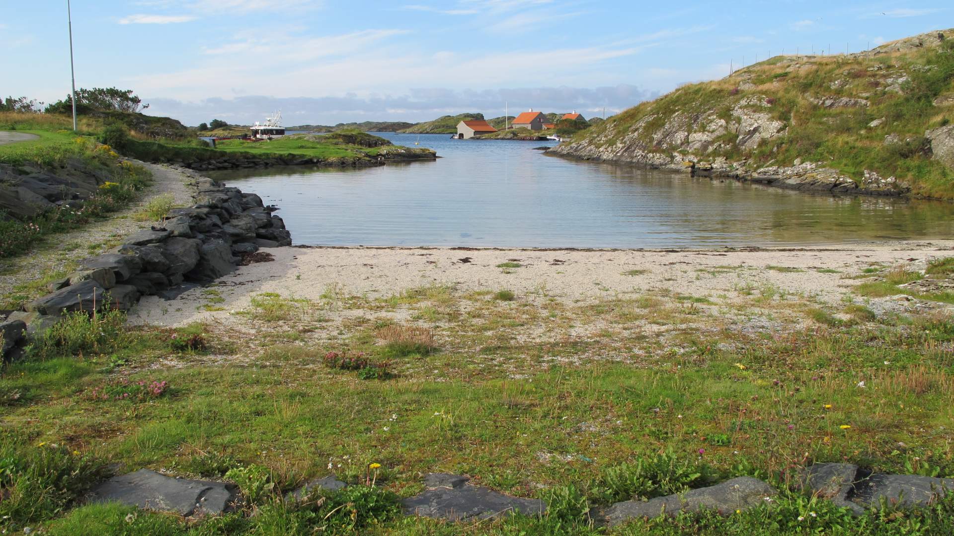 Swimming at Kvitsøy