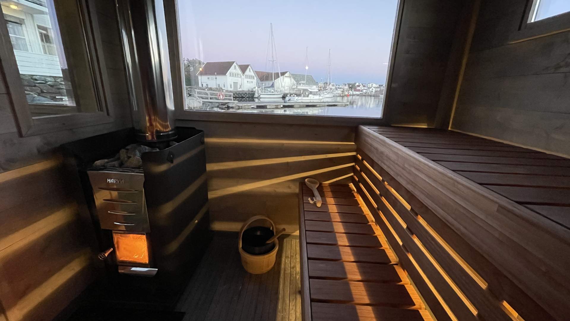 Floating sauna in Tananger