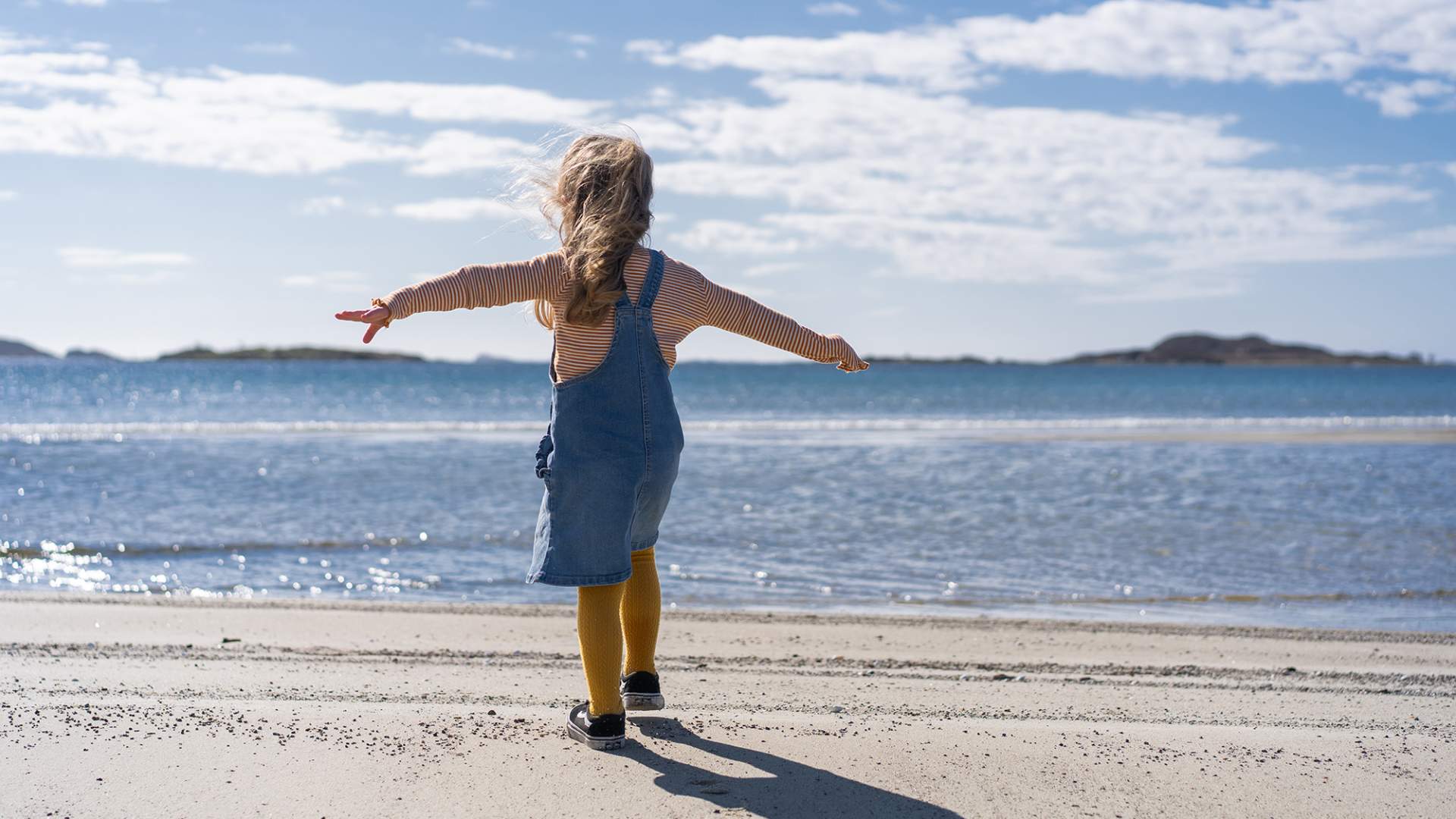 Røaleira sandstrand på Aukra