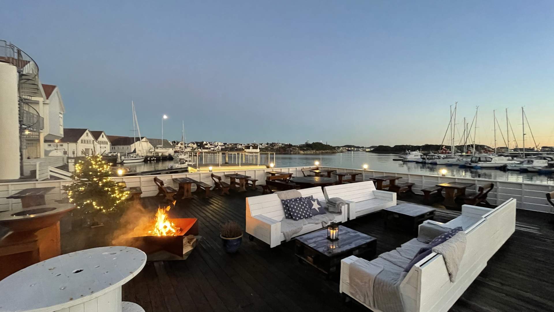 Floating sauna in Tananger