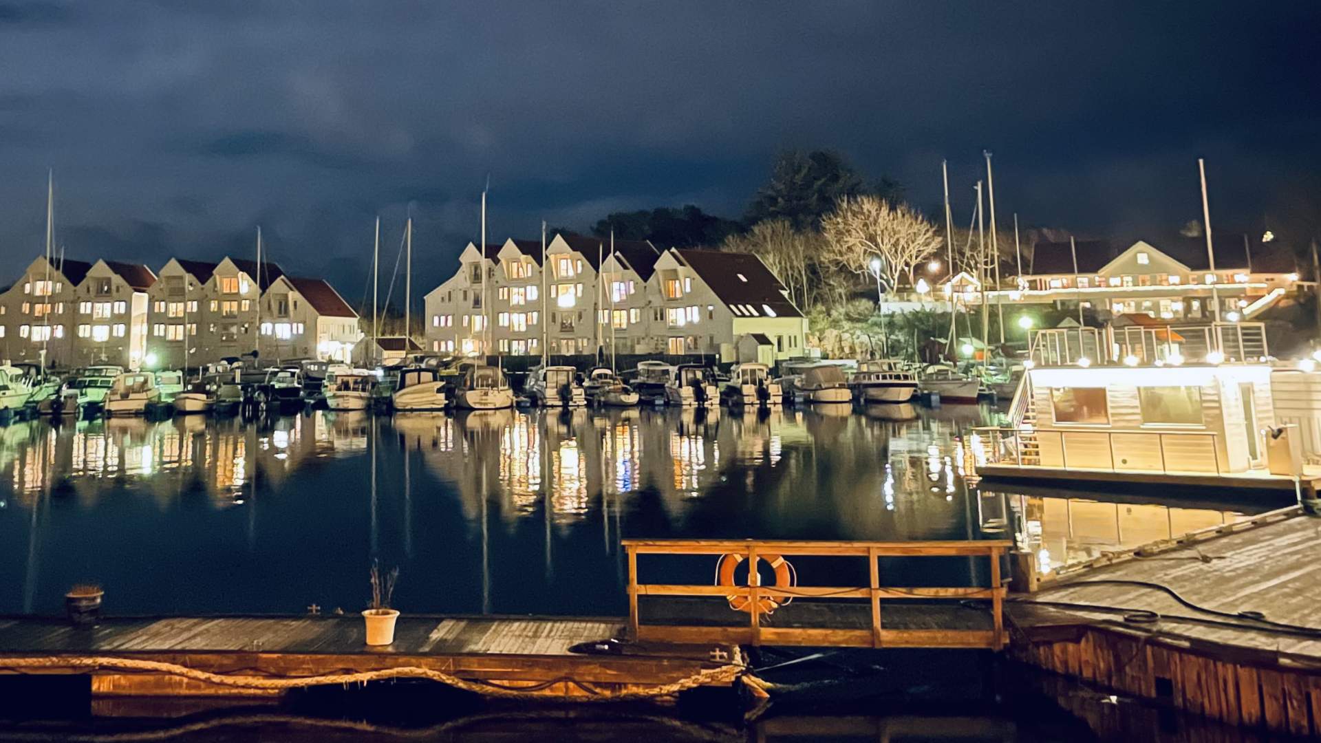Floating sauna in Tananger