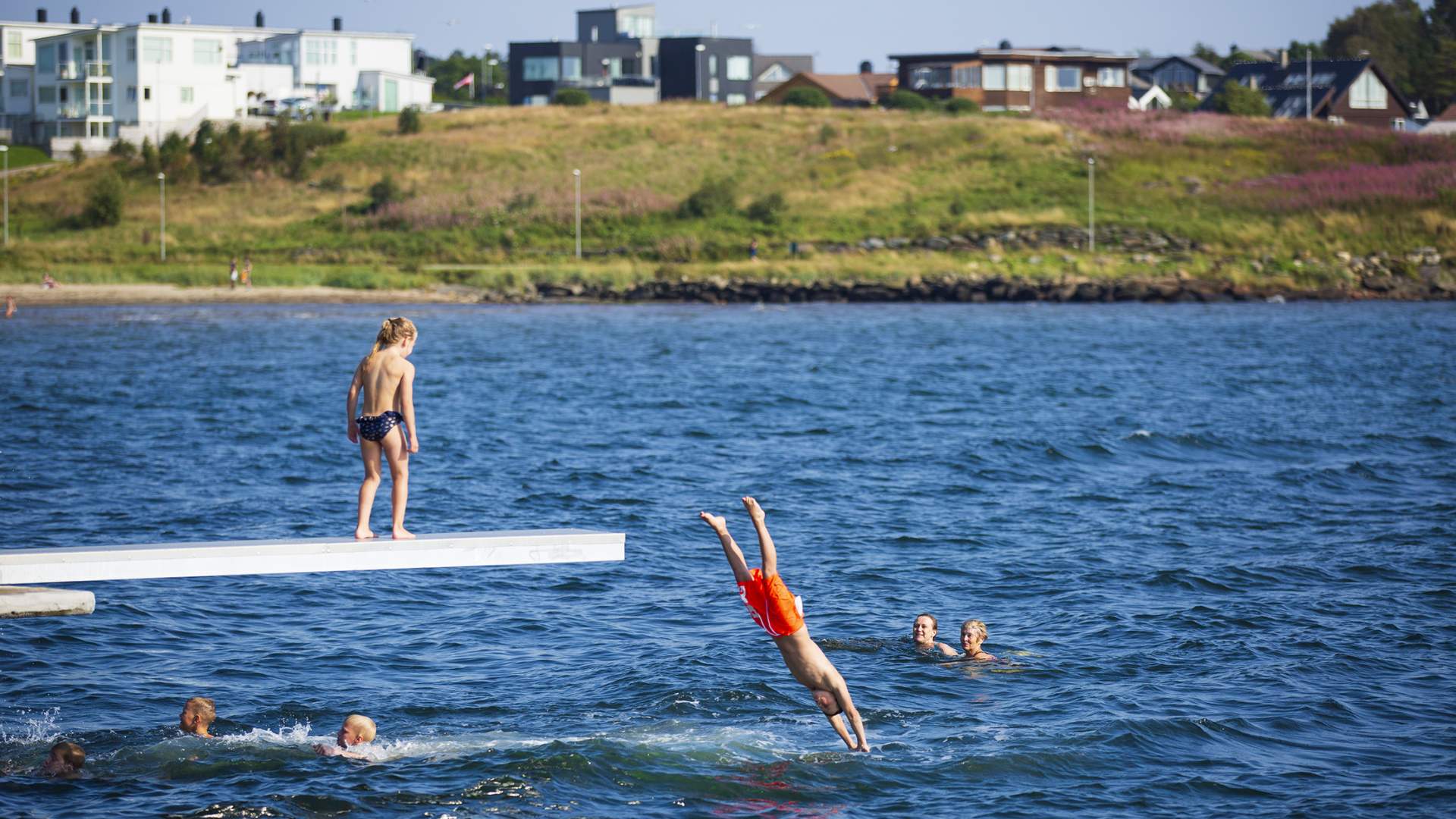Die Bucht Vistevika und der Viste Strand