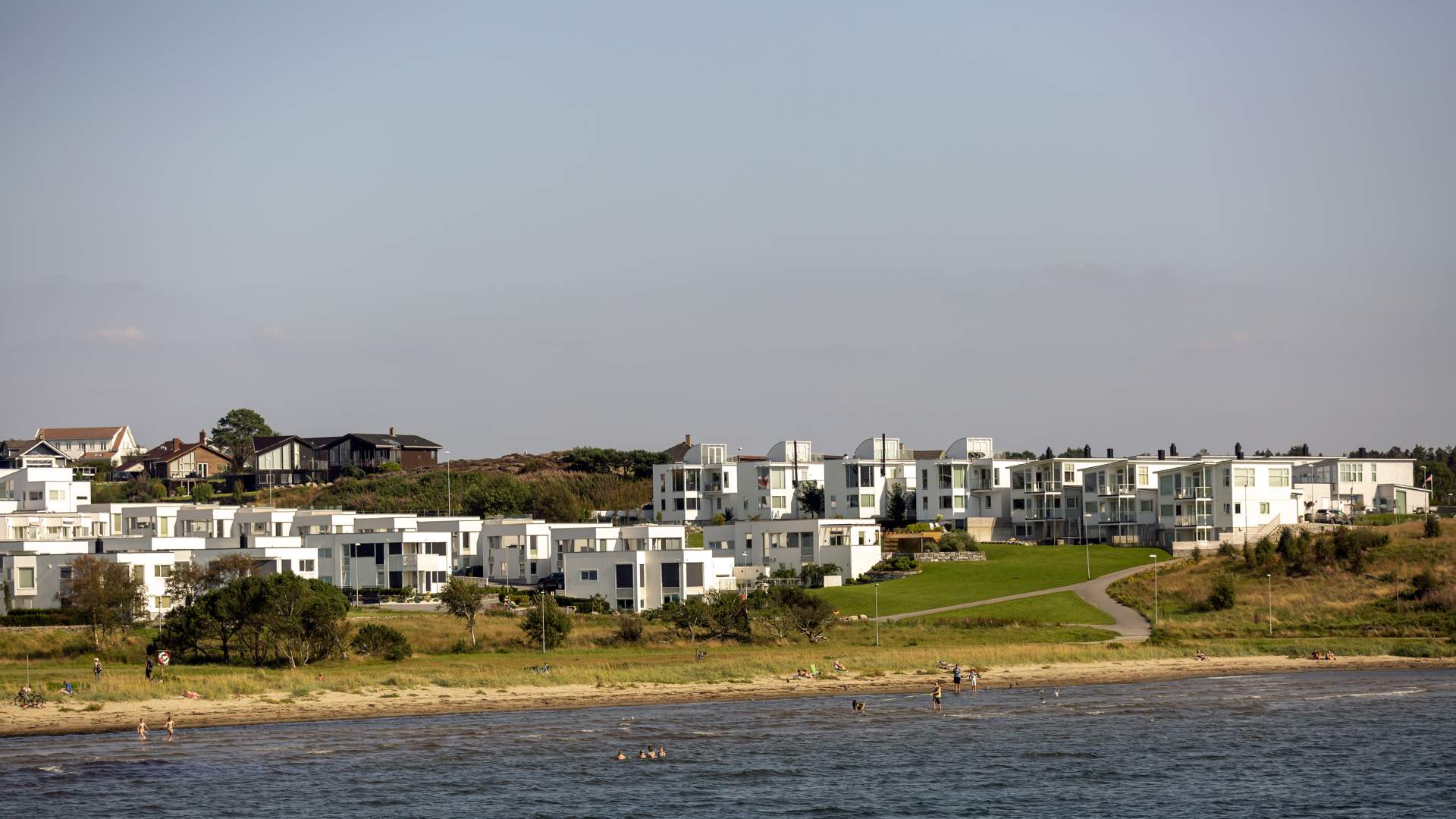 Die Bucht Vistevika und der Viste Strand
