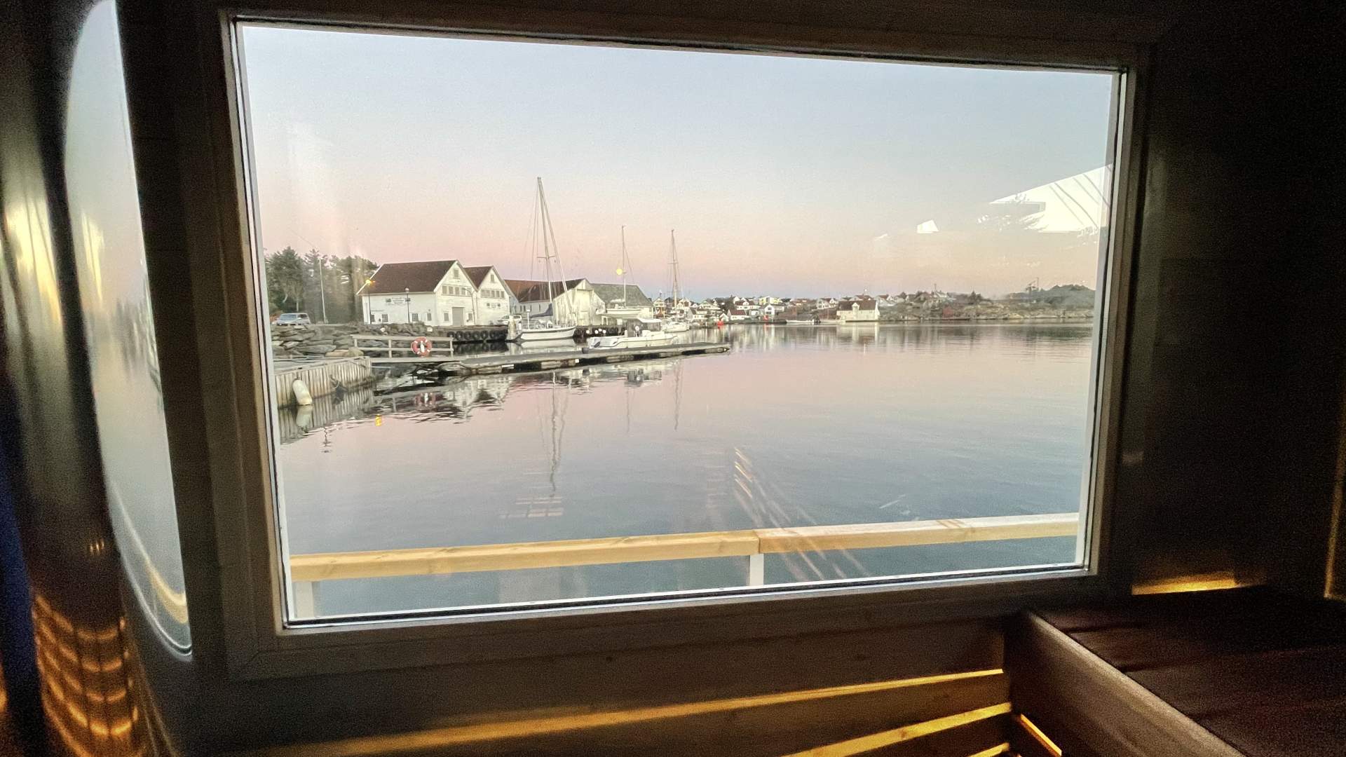 Floating sauna in Tananger