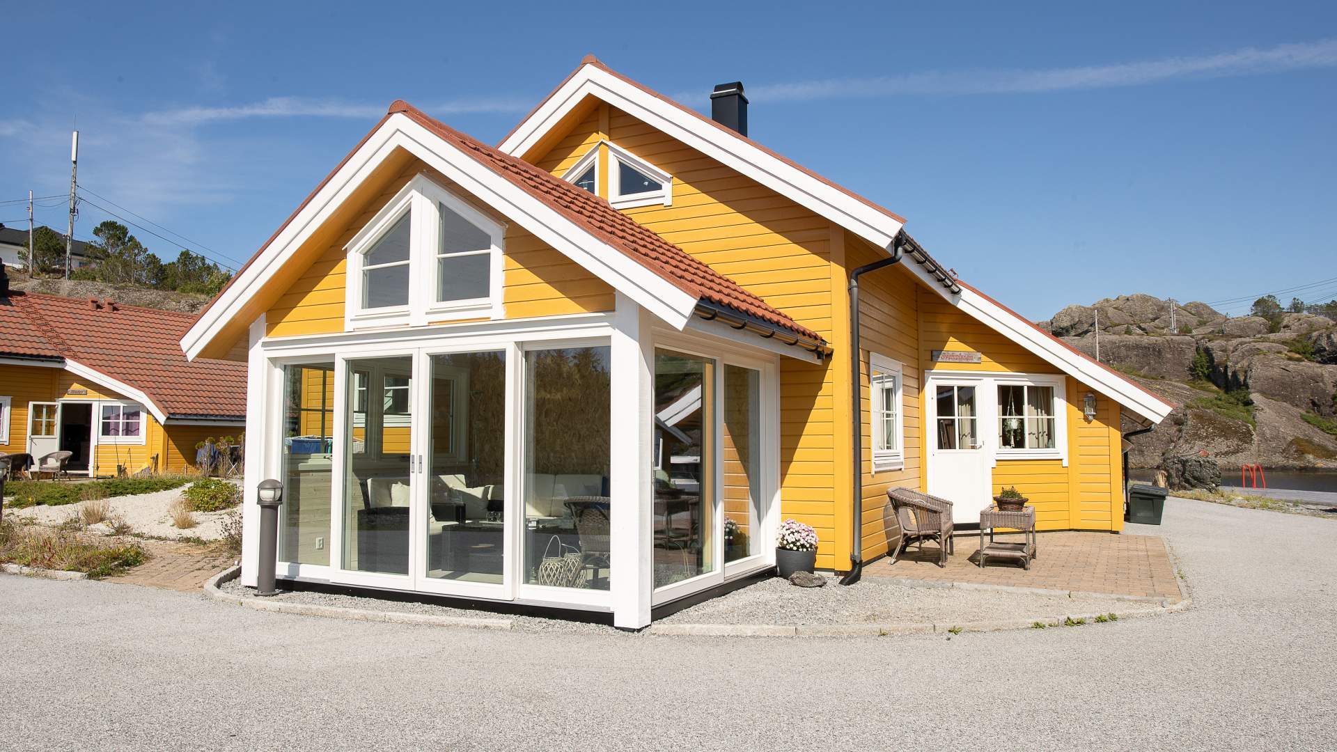 Solund Rorbuferie - fishermen's cabins