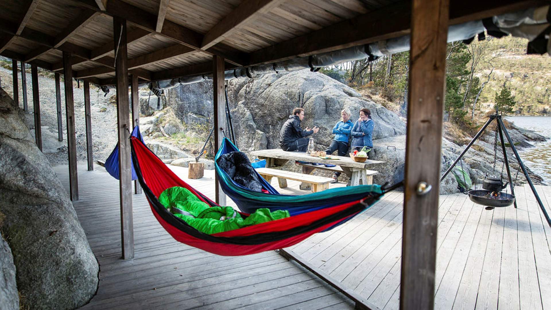 VannCamp på Preikestolen BaseCamp