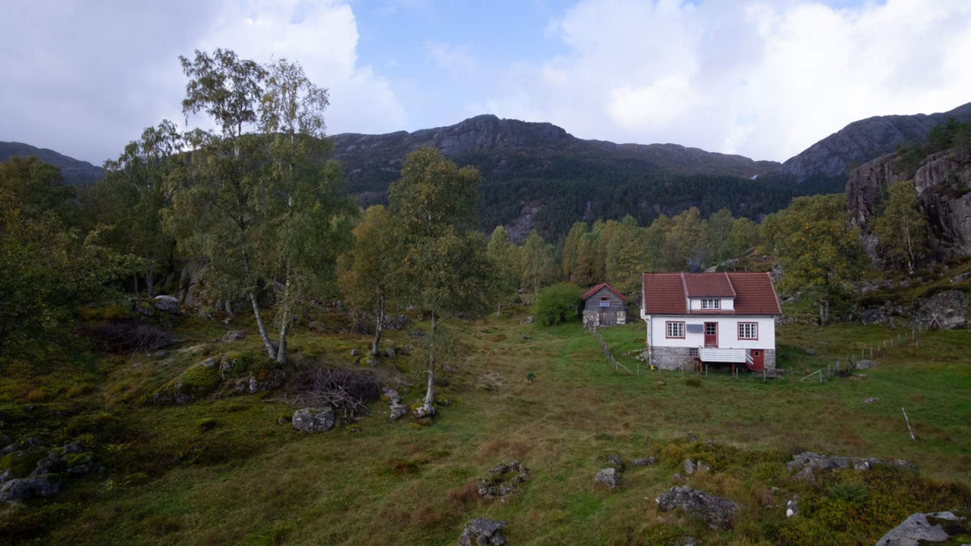 Bakken gard i Lysefjorden