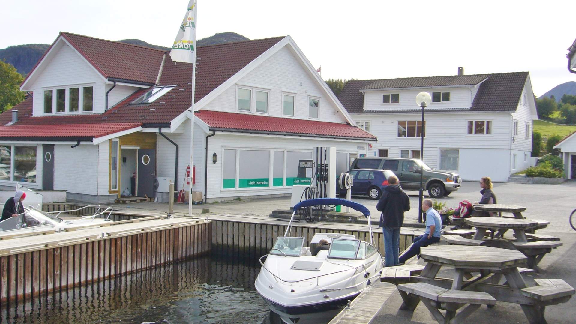 Overnatting hos Lysefjorden Marina ved Lysefjorden