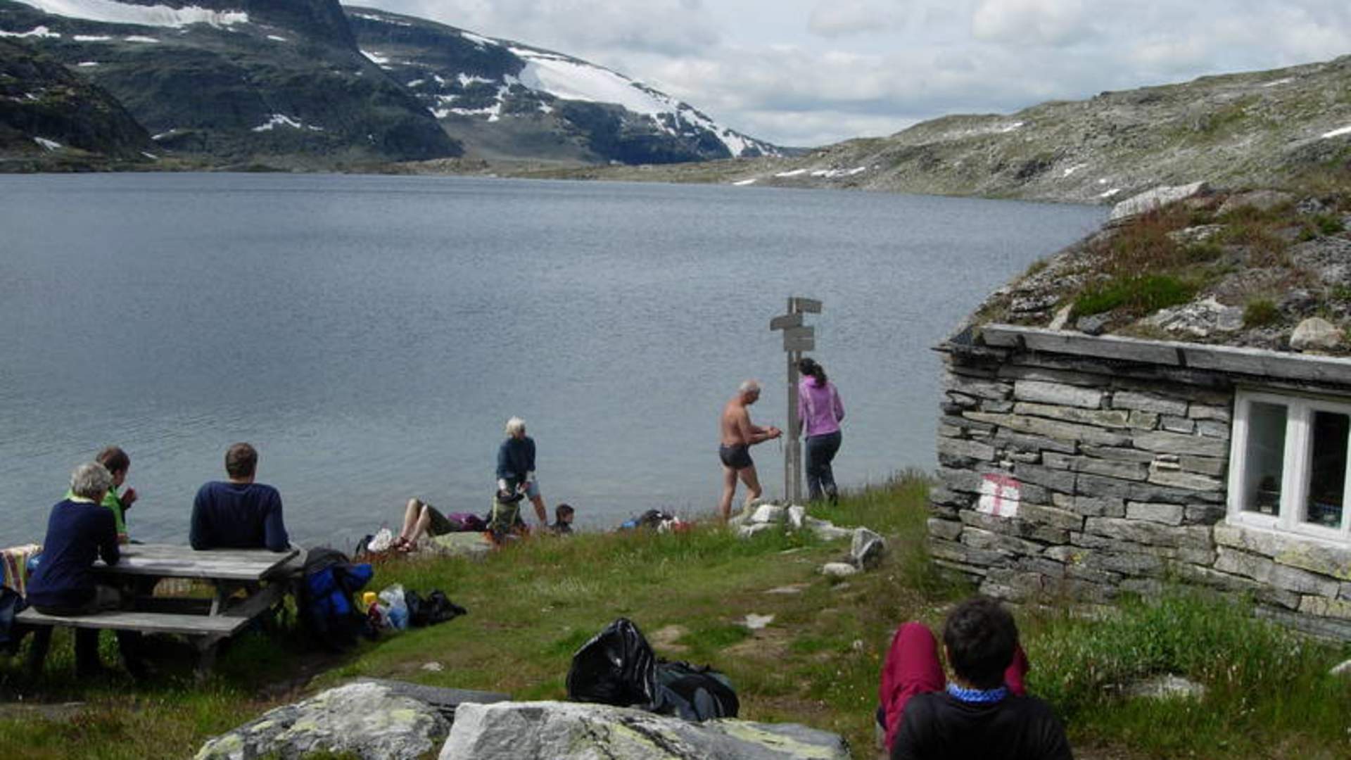 DNT Loennechenbua mountain lodge