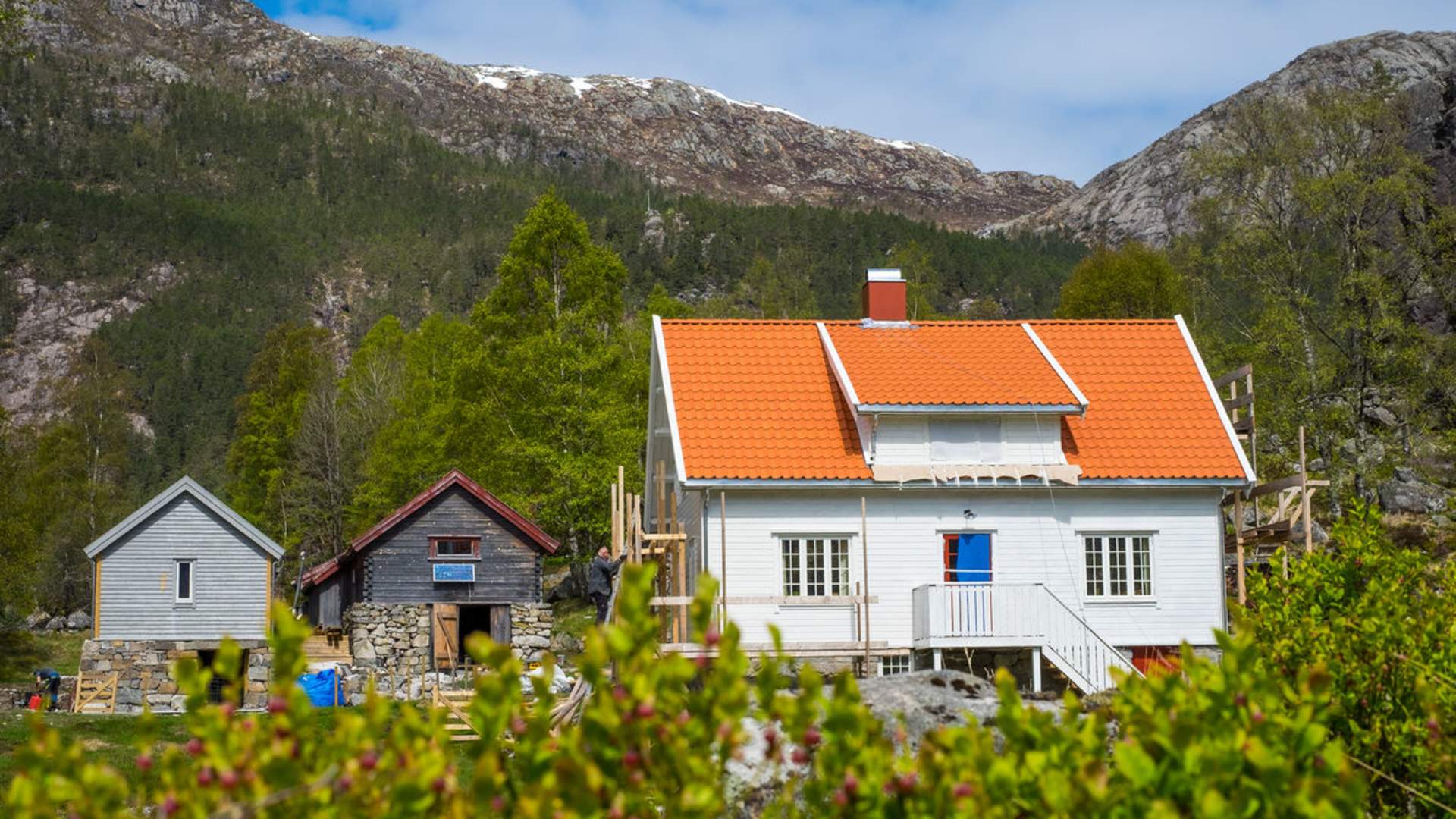 Bakken gard i Lysefjorden