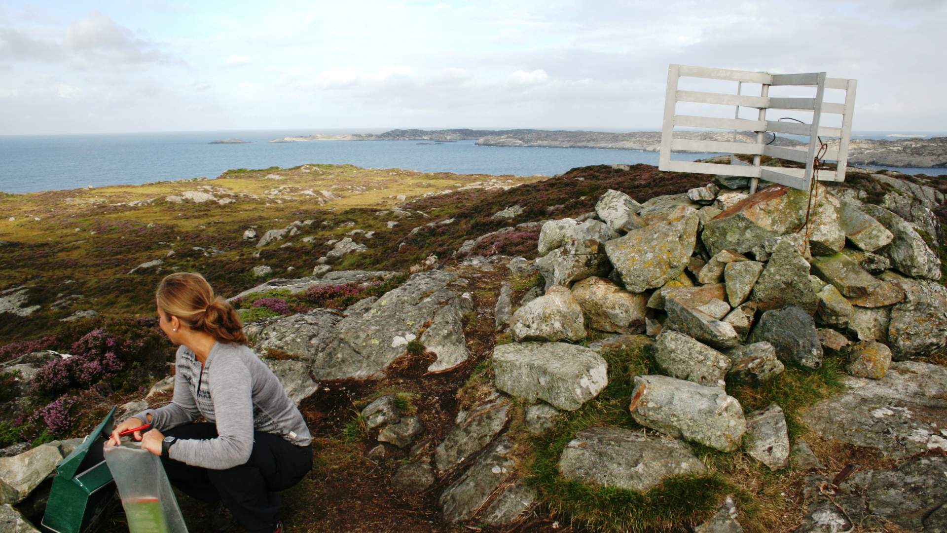 North Sea trail at Stolmen