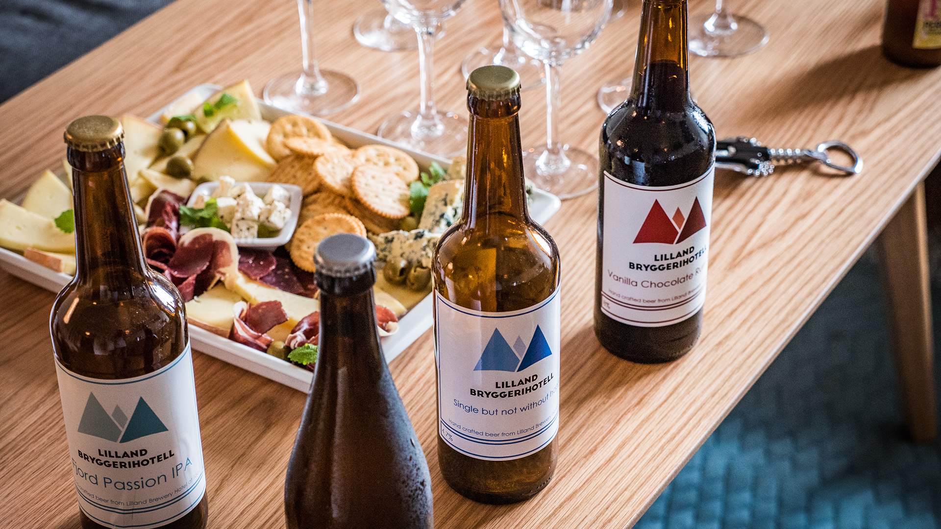 Glamping & Beer på Lilland Bryggerihotell på Tau