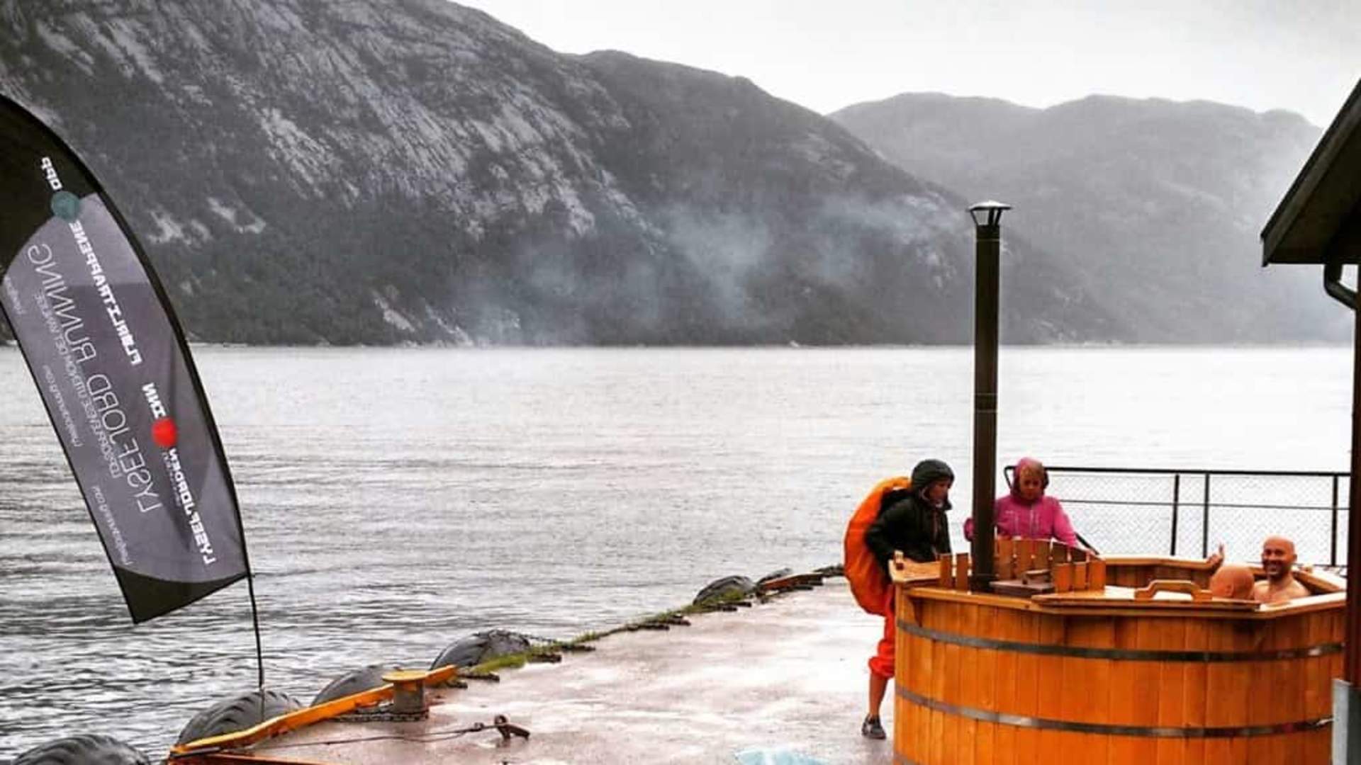 Badestampen i Flørli