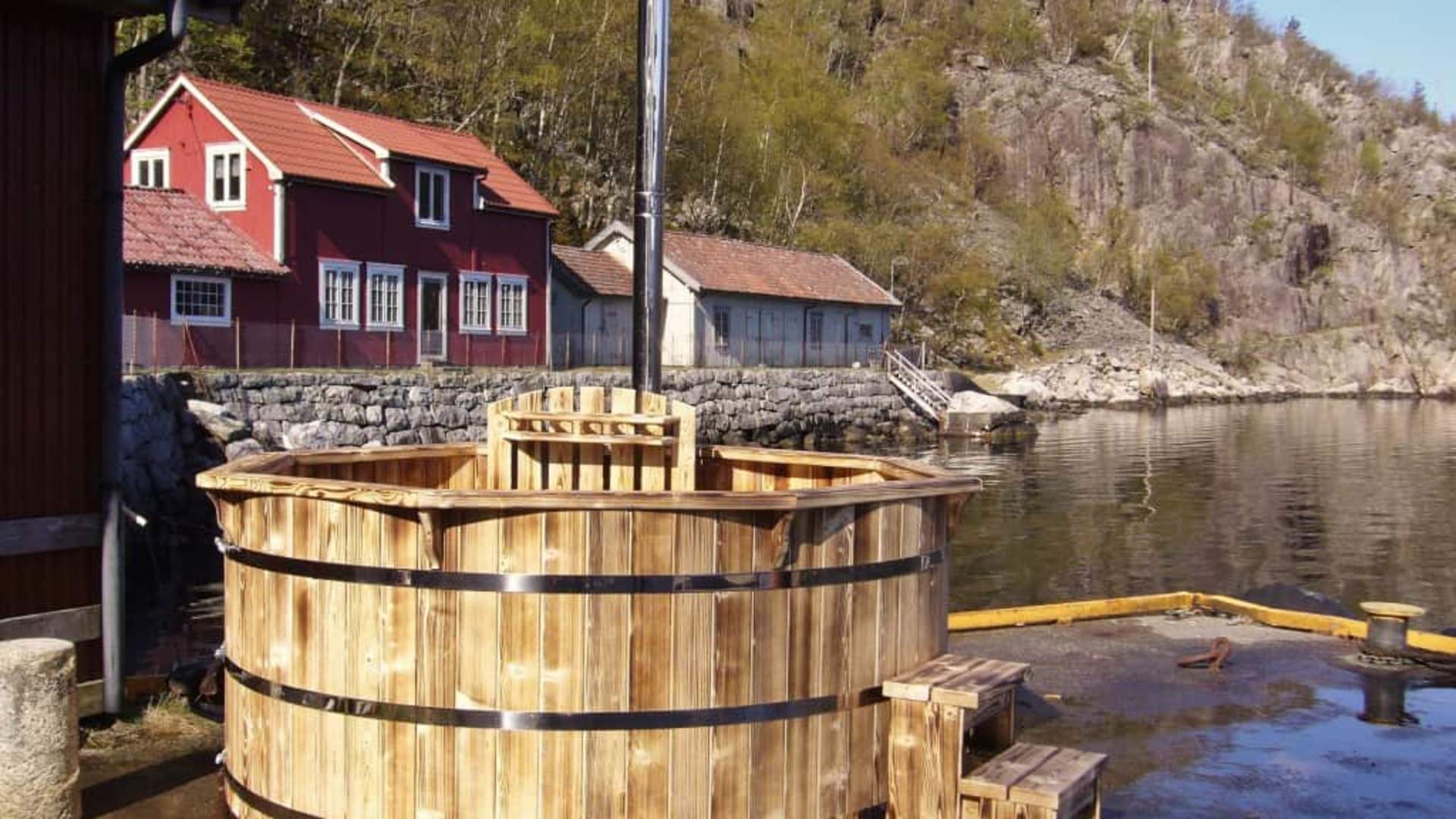 Badestampen i Flørli